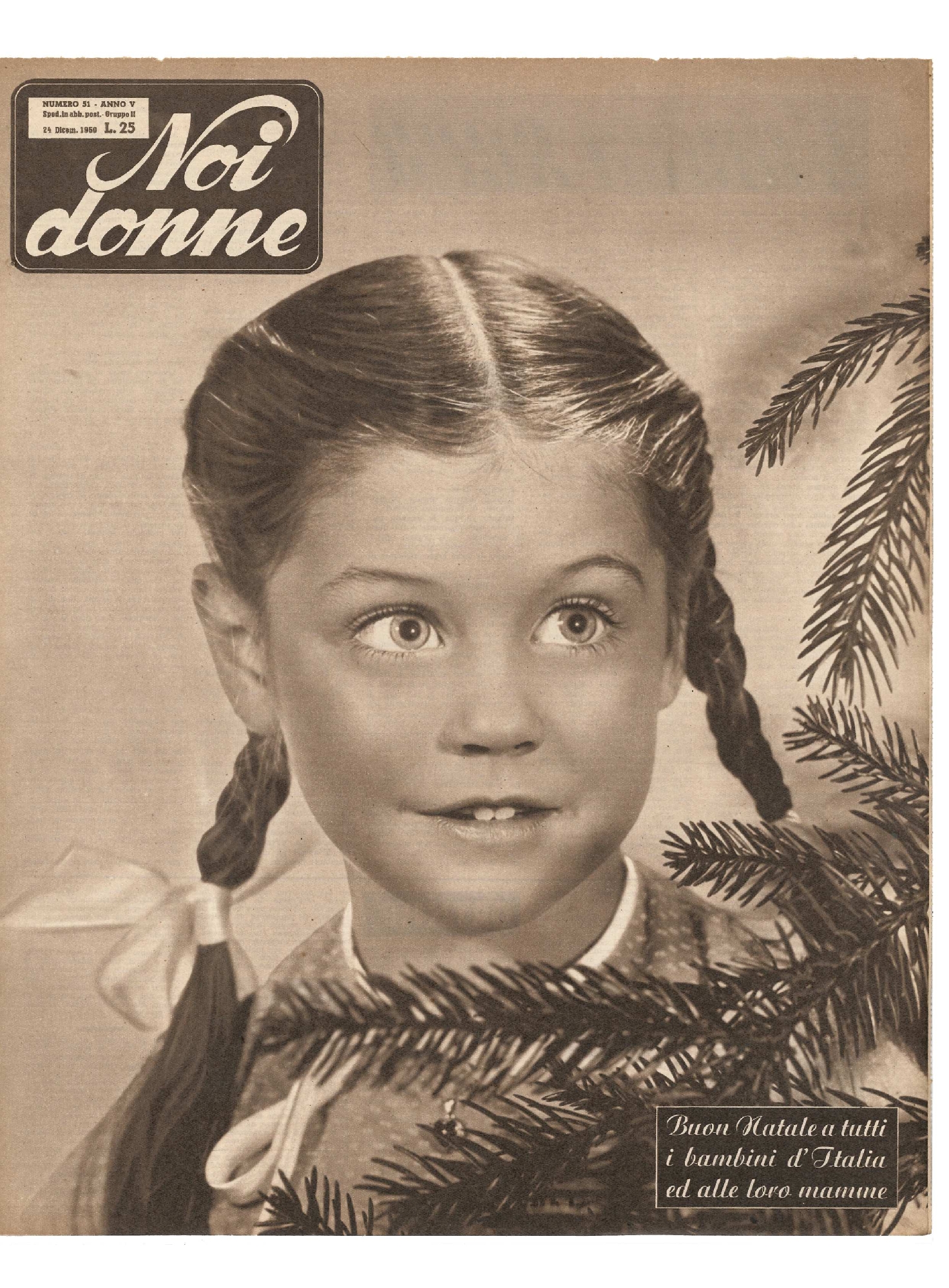 Immagini Natale Anni 50.Noi Donne N 51 Del 1950