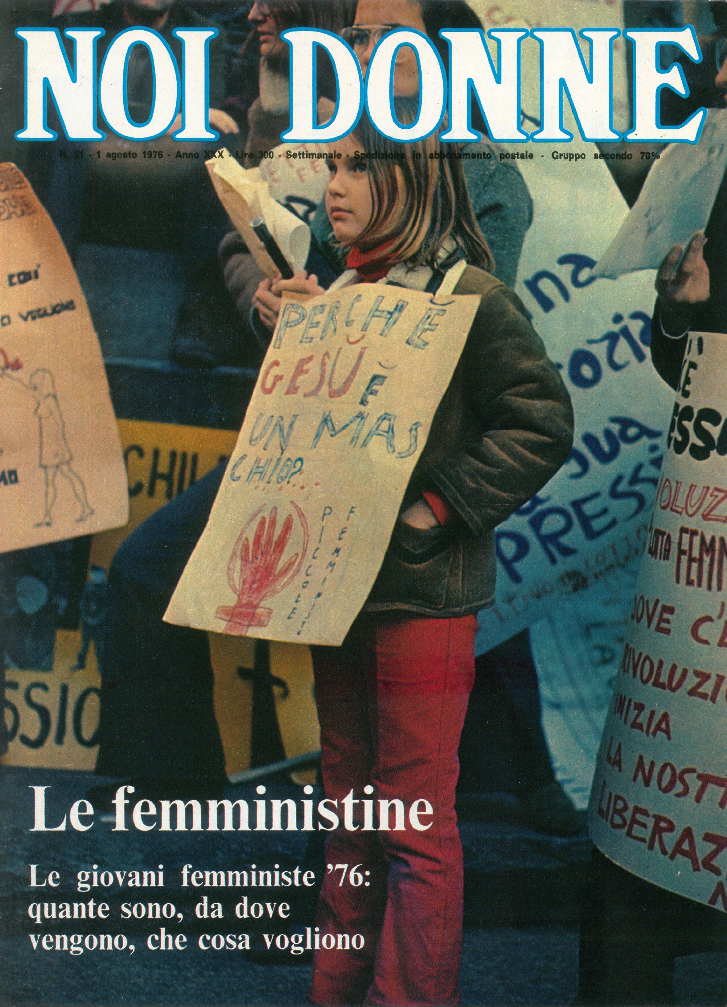 Foto: Le giovani femministe '76