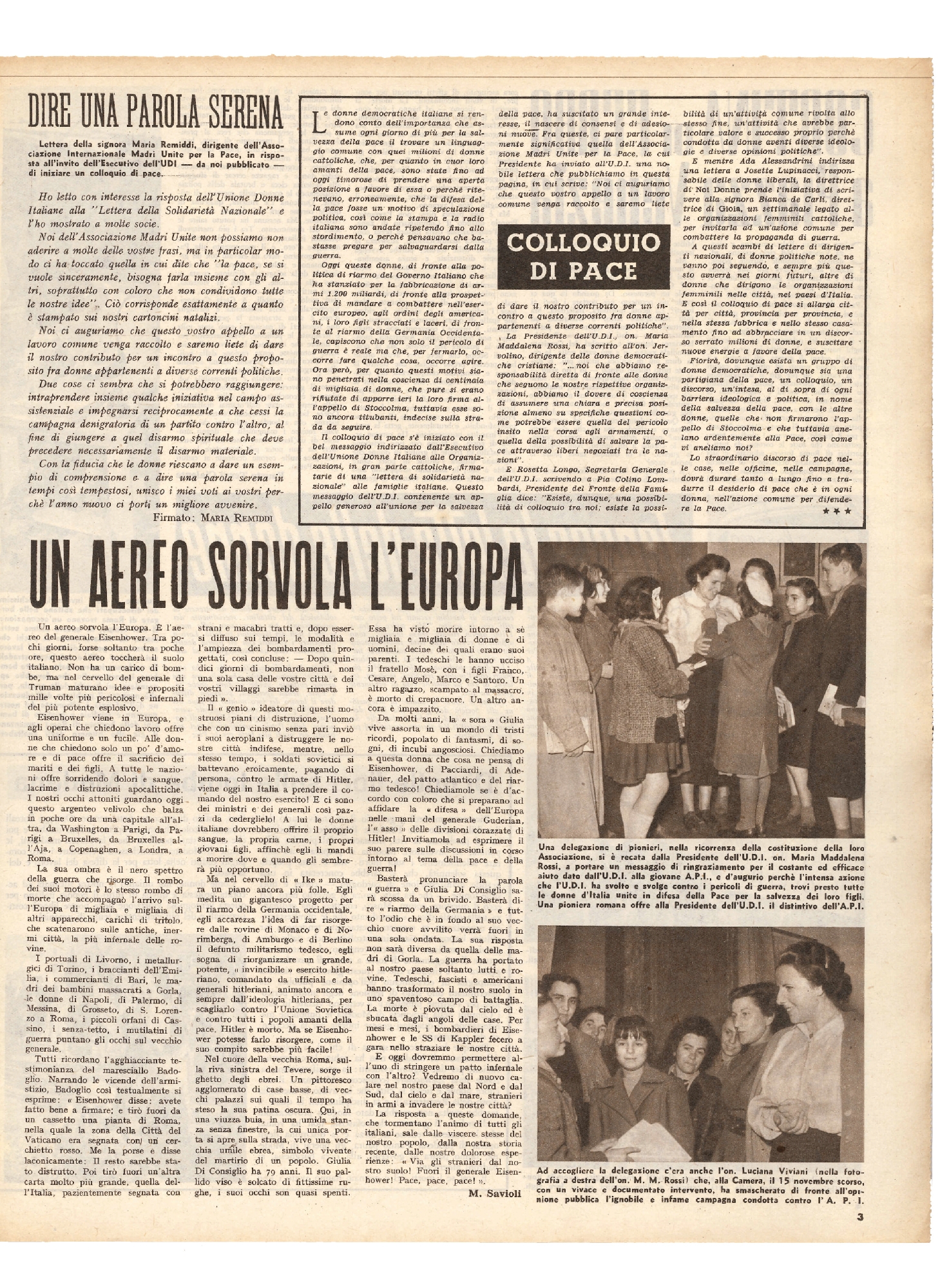 Foto: I poveri di Roma/ Incontro con Neruda/Sulla maternità/ Essere bambini in Cecoslovacchia
