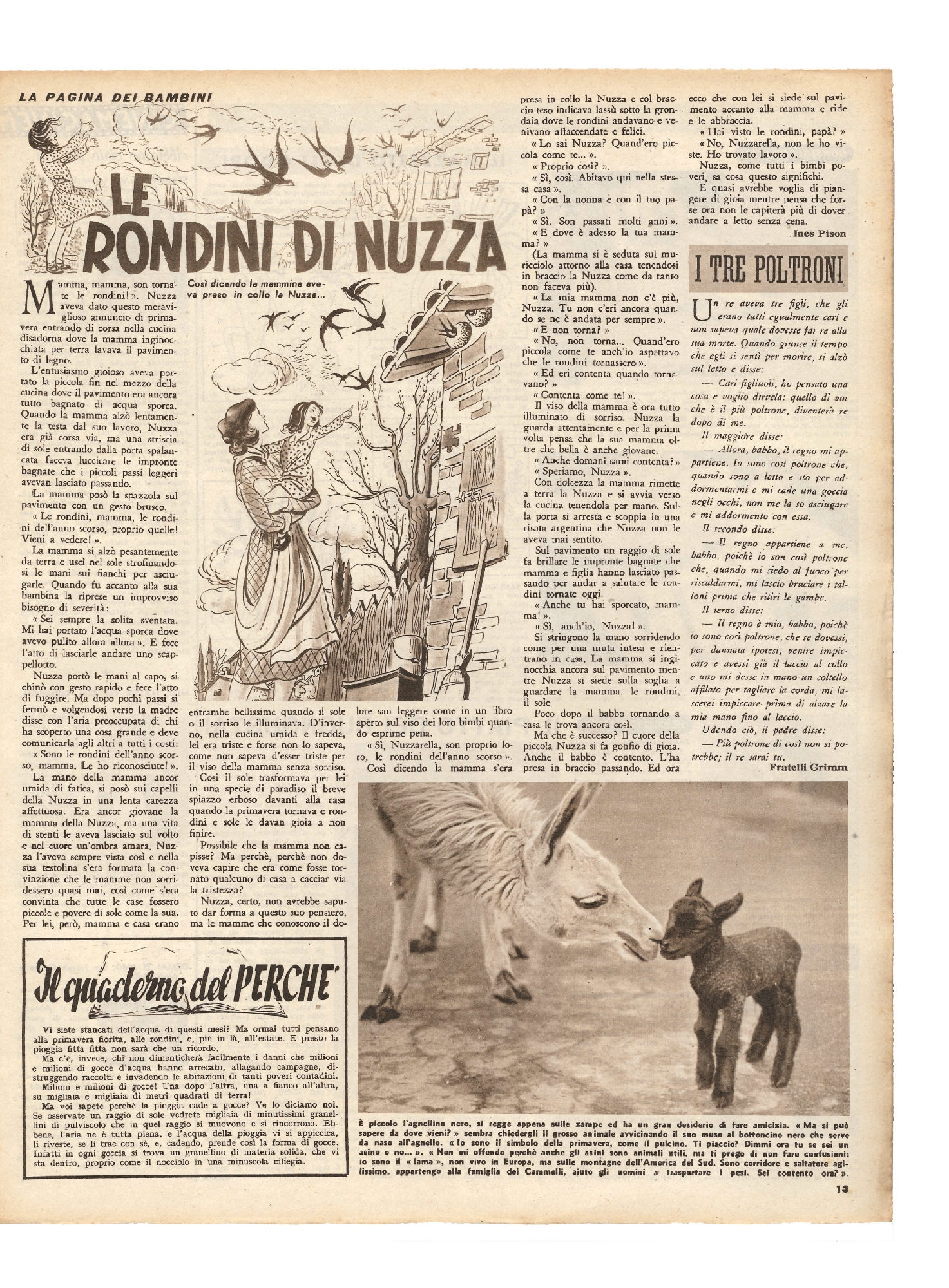 Foto: Crollano le scuole a Roma e Milano/Il successo dei fumetti/I consultori per l'infanzia in URSS