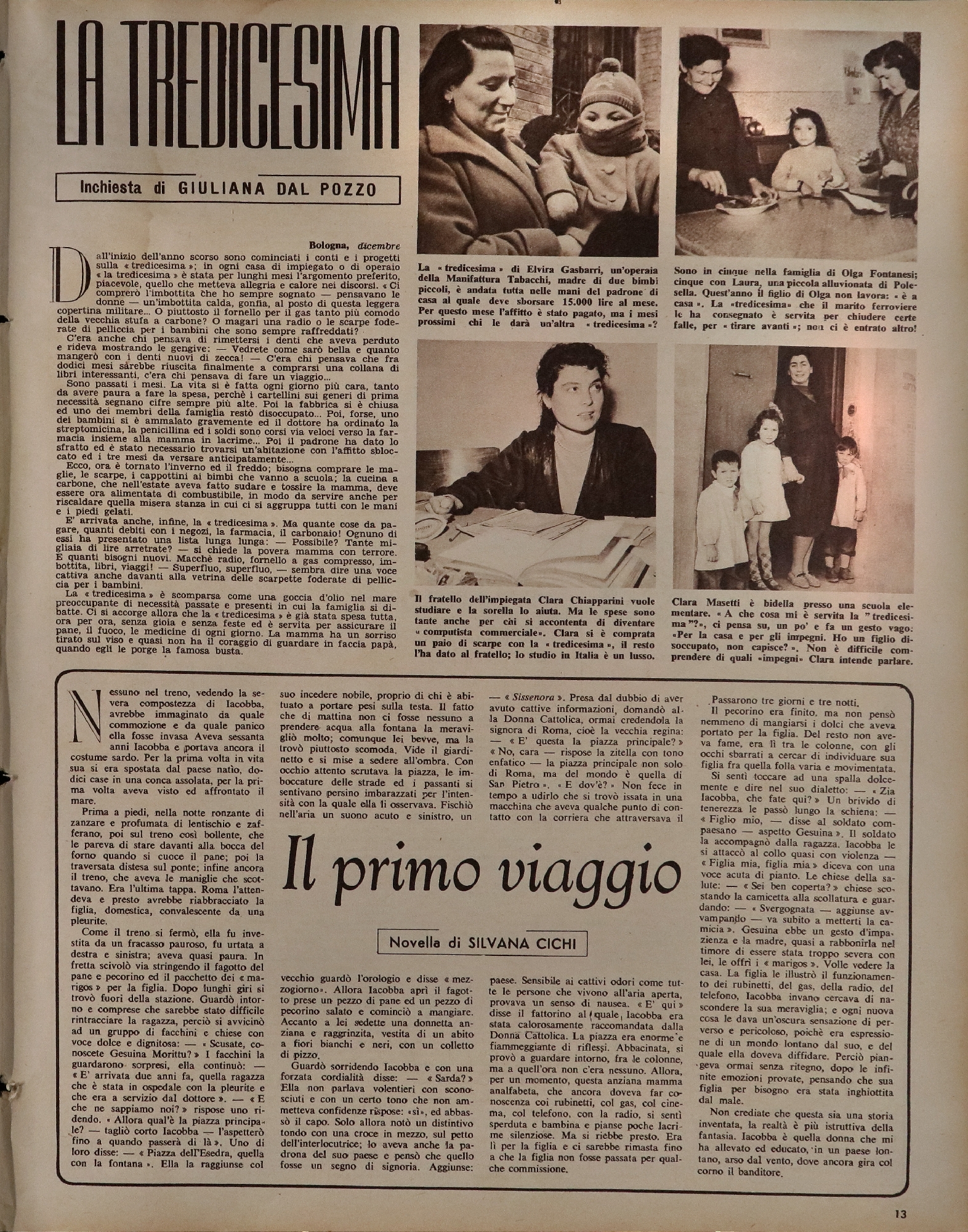 Foto: Noi Donne VII n.1 / Lotte per il nuovo anno: caro vita riarmo e libertà