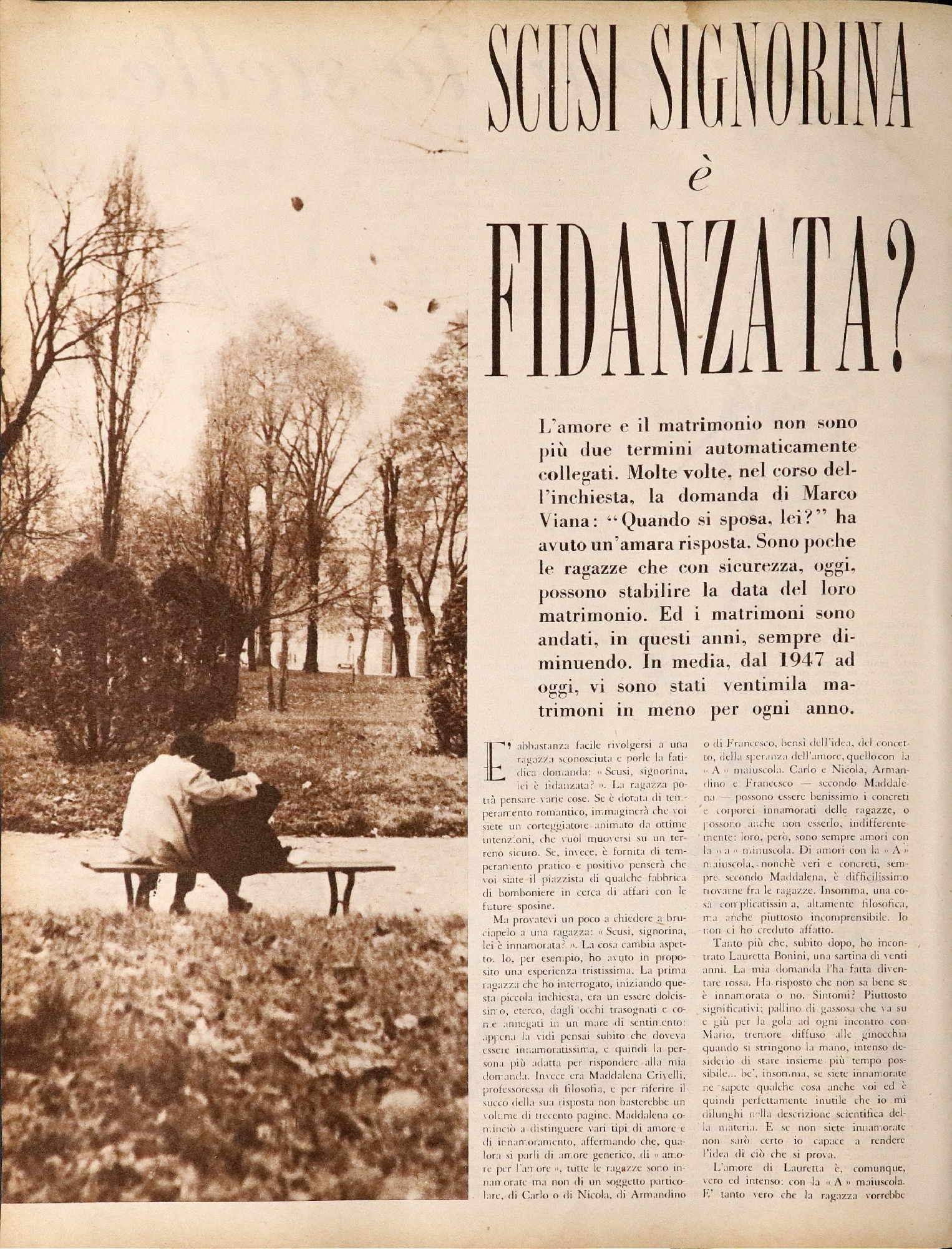 Foto: Noi Donne VII n.18