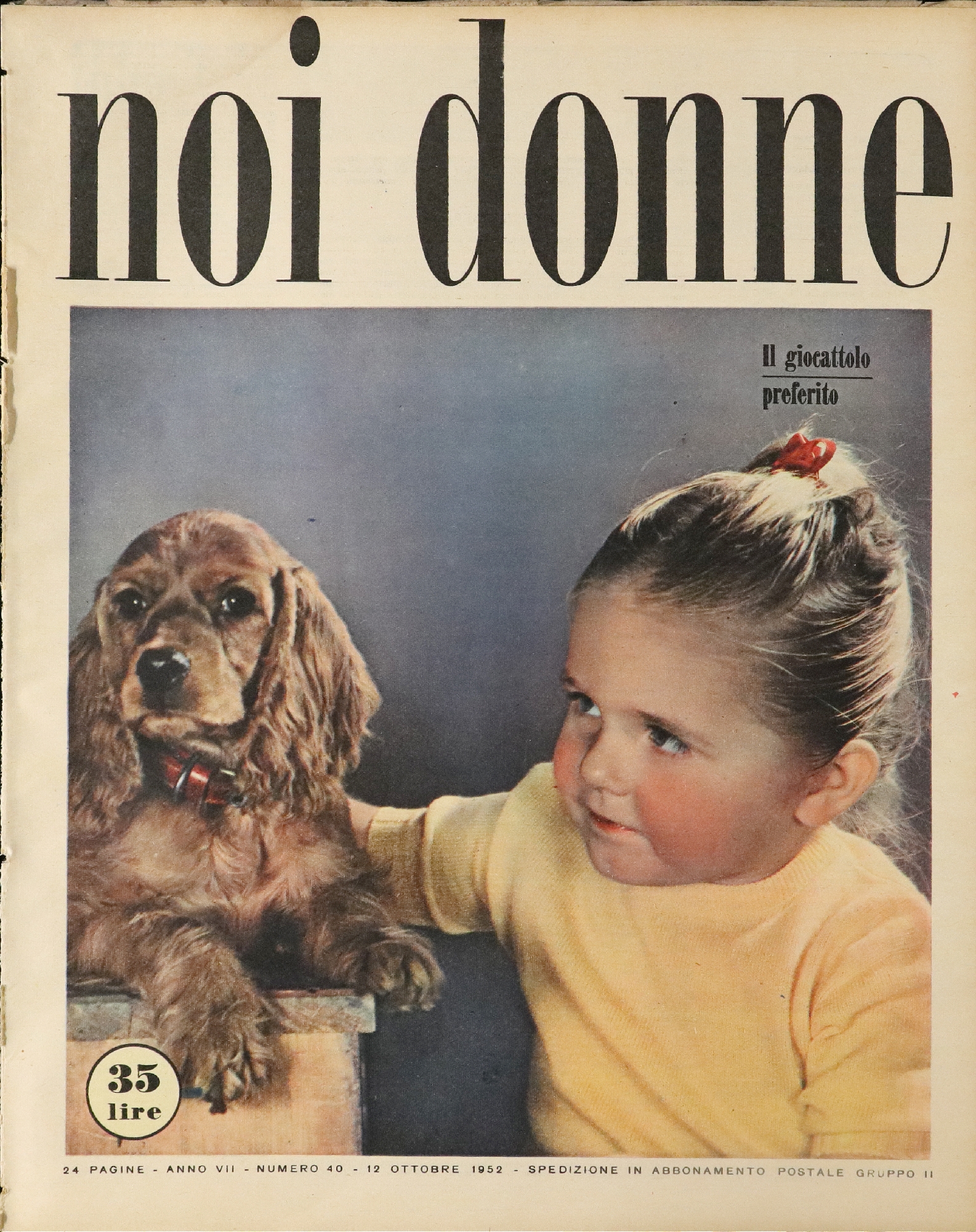 Foto: Noi Donne VII n. 40