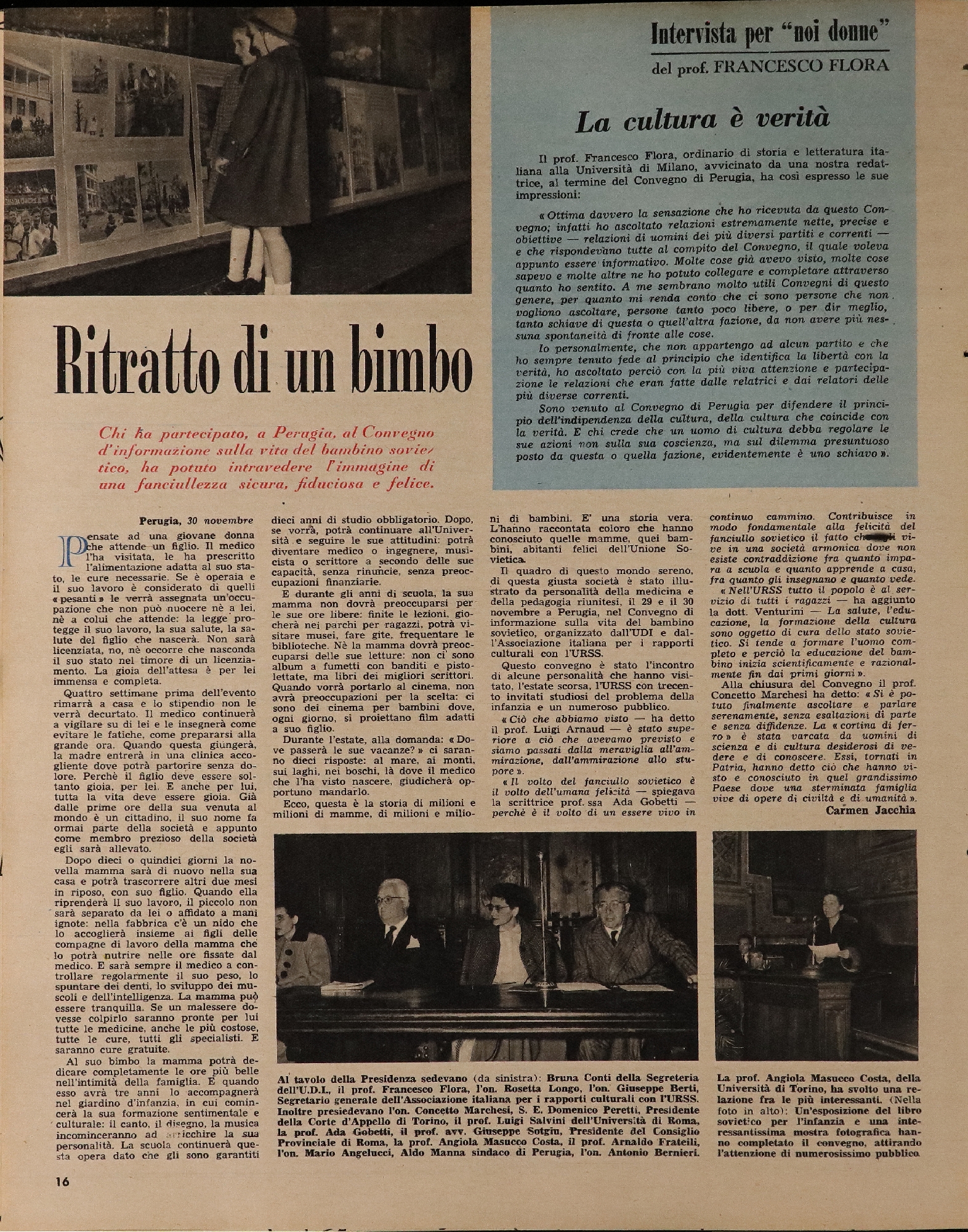 Foto: Noi Donne VII n. 49