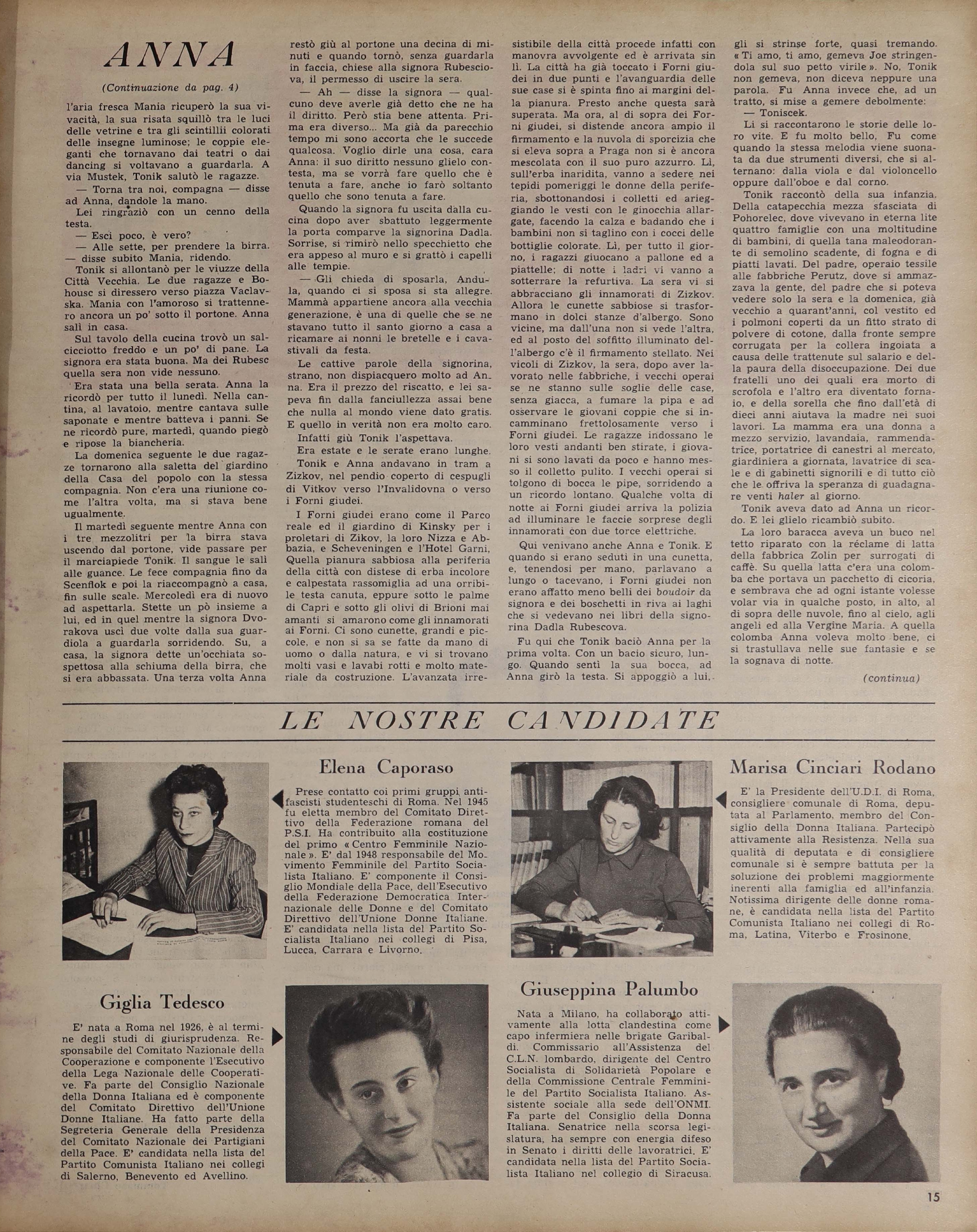 Foto: Noi Donne VIII n. 22