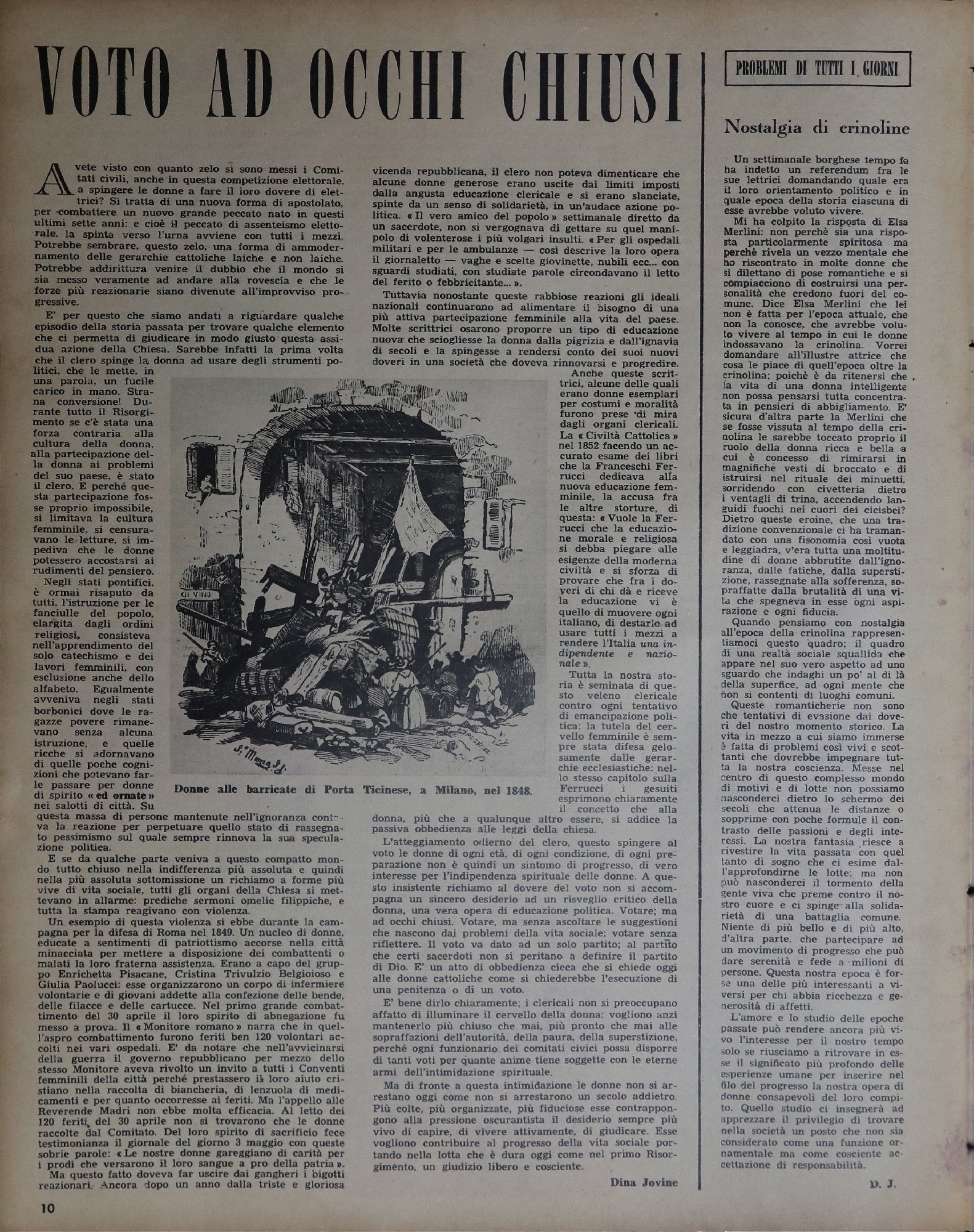 Foto: Noi Donne VIII n. 23