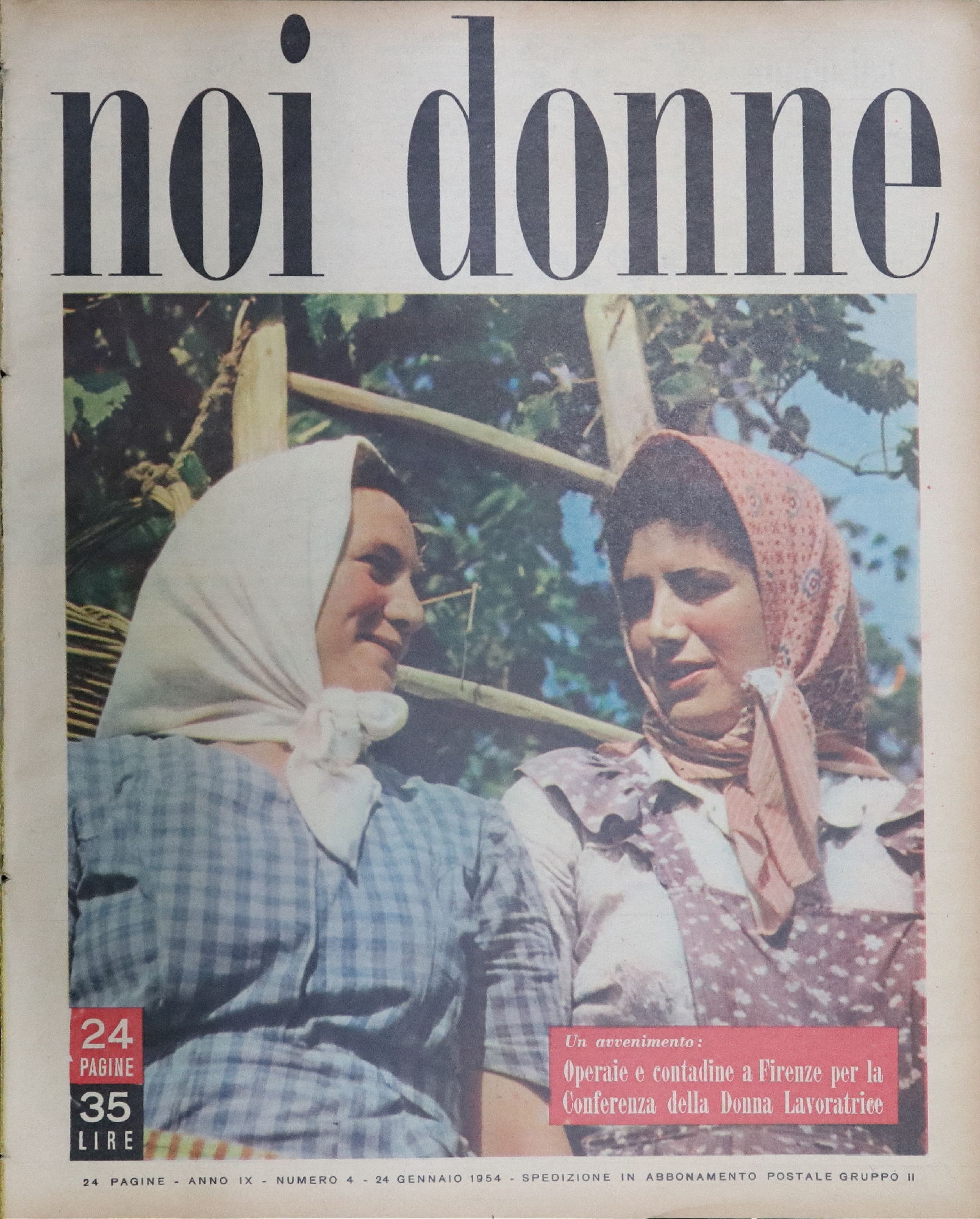 Foto: Noi Donne IX n. 4