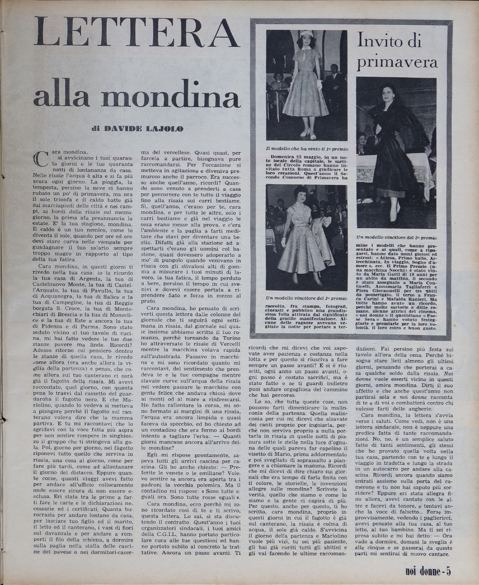 Foto: Noi Donne IX n. 23