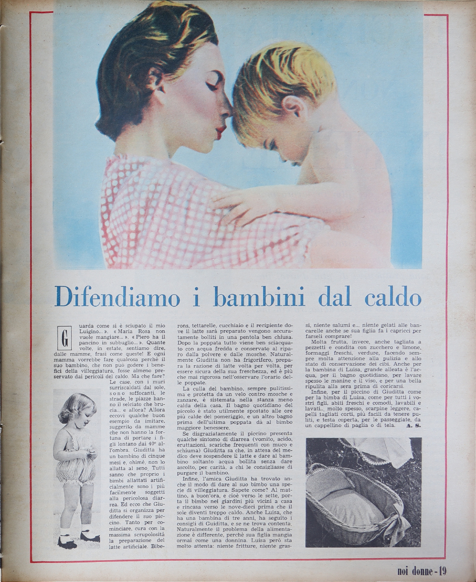 Foto: Noi Donne X n. 31