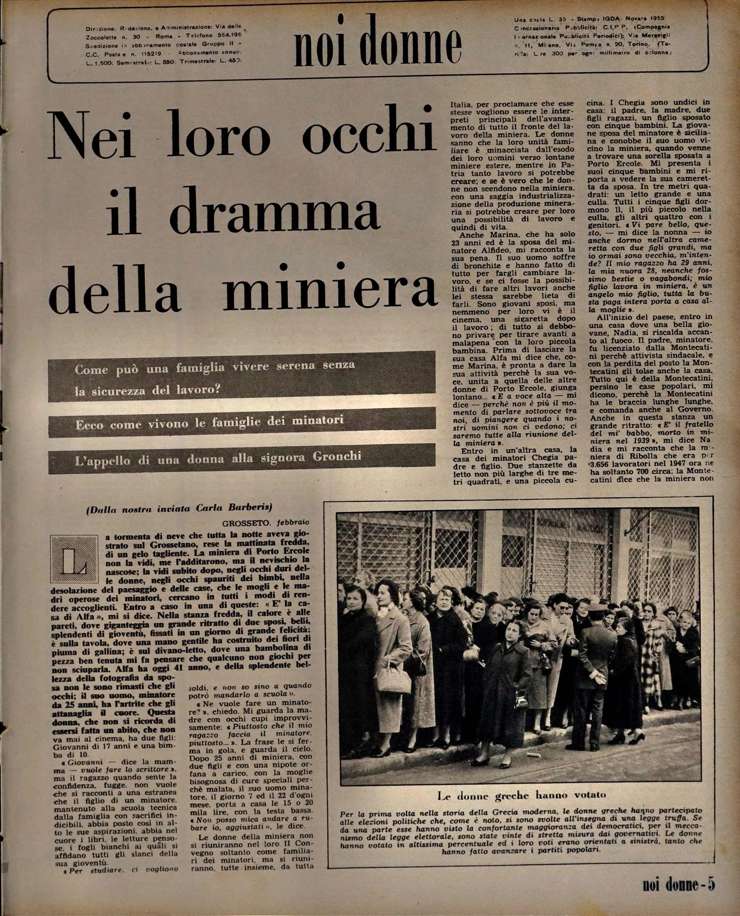 Foto: Noi Donne XI n. 10