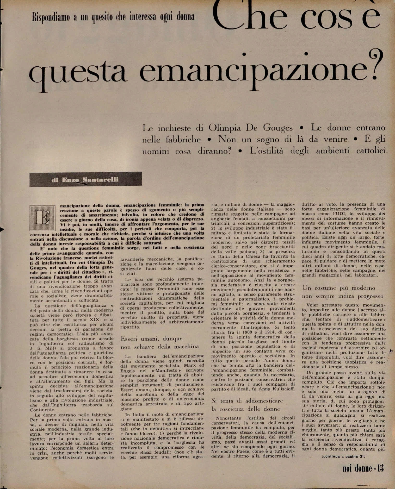 Foto: Noi Donne XI n. 11