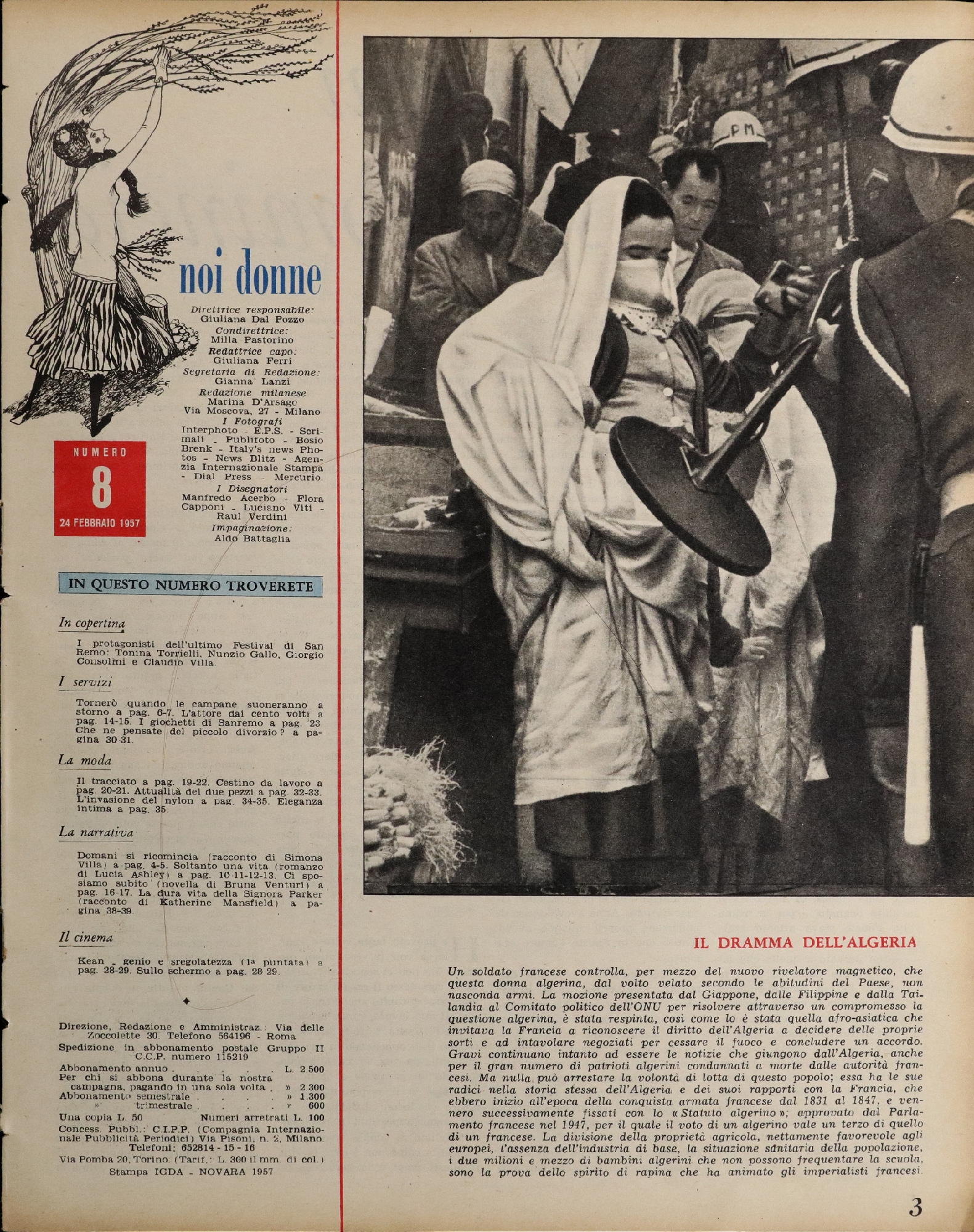 Foto: Noi Donne XII n. 8