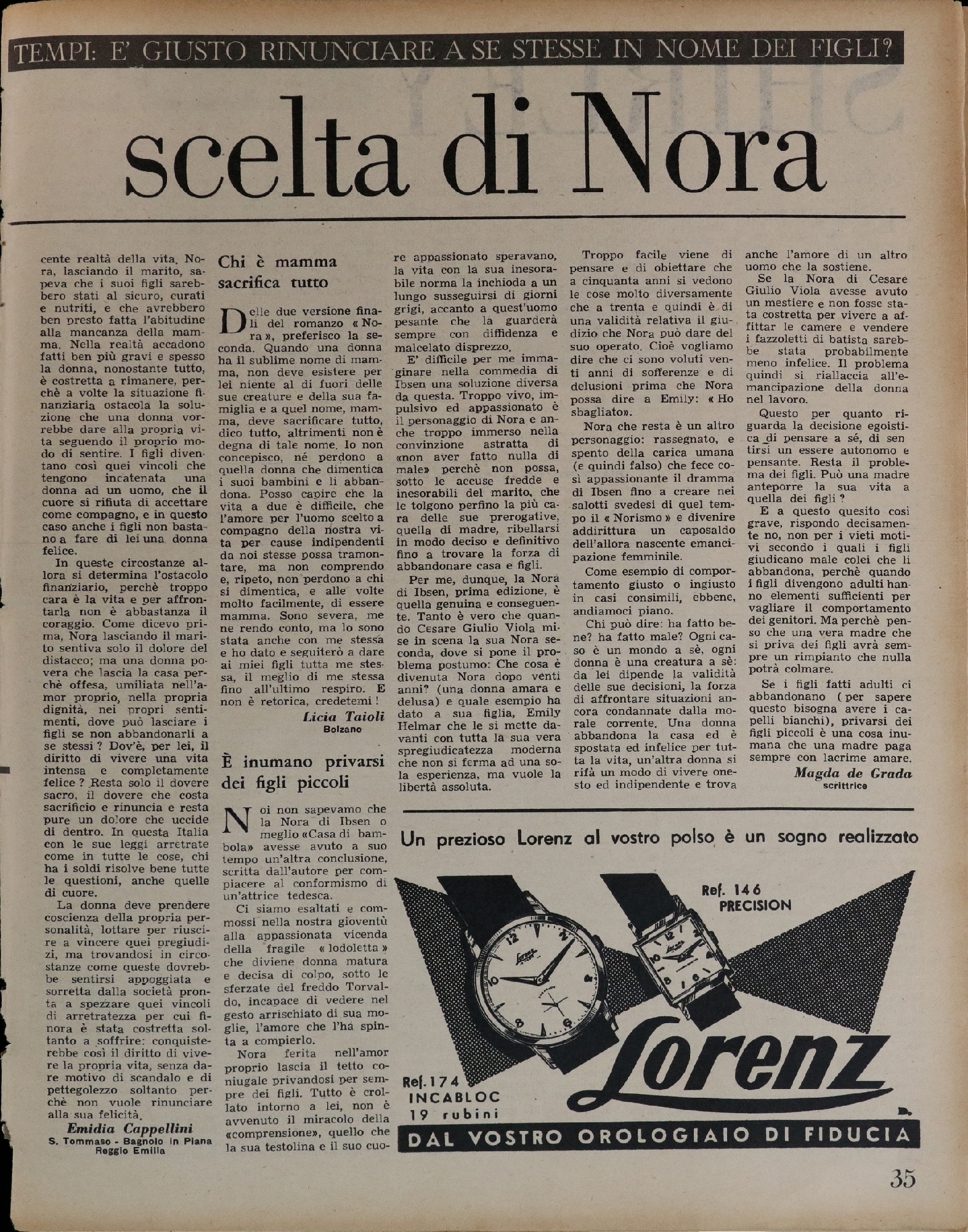 Foto: Noi Donne XII n. 48