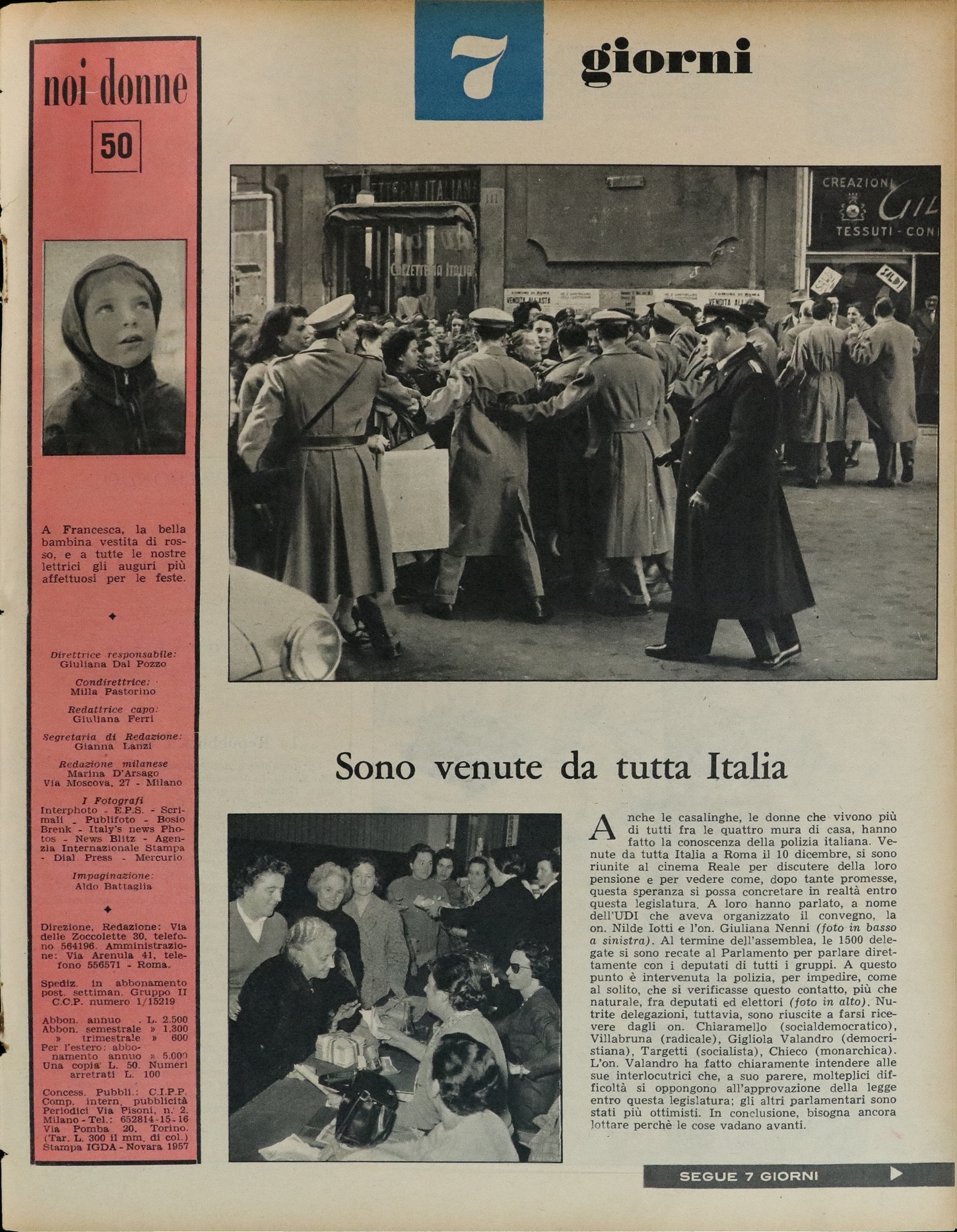 Foto: Noi Donne XII n. 50