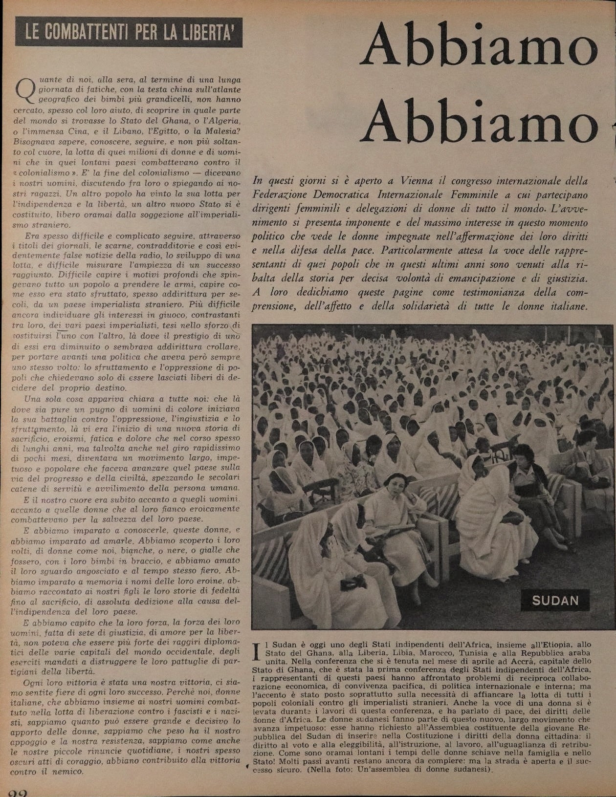 Foto: Noi Donne XIII n. 23