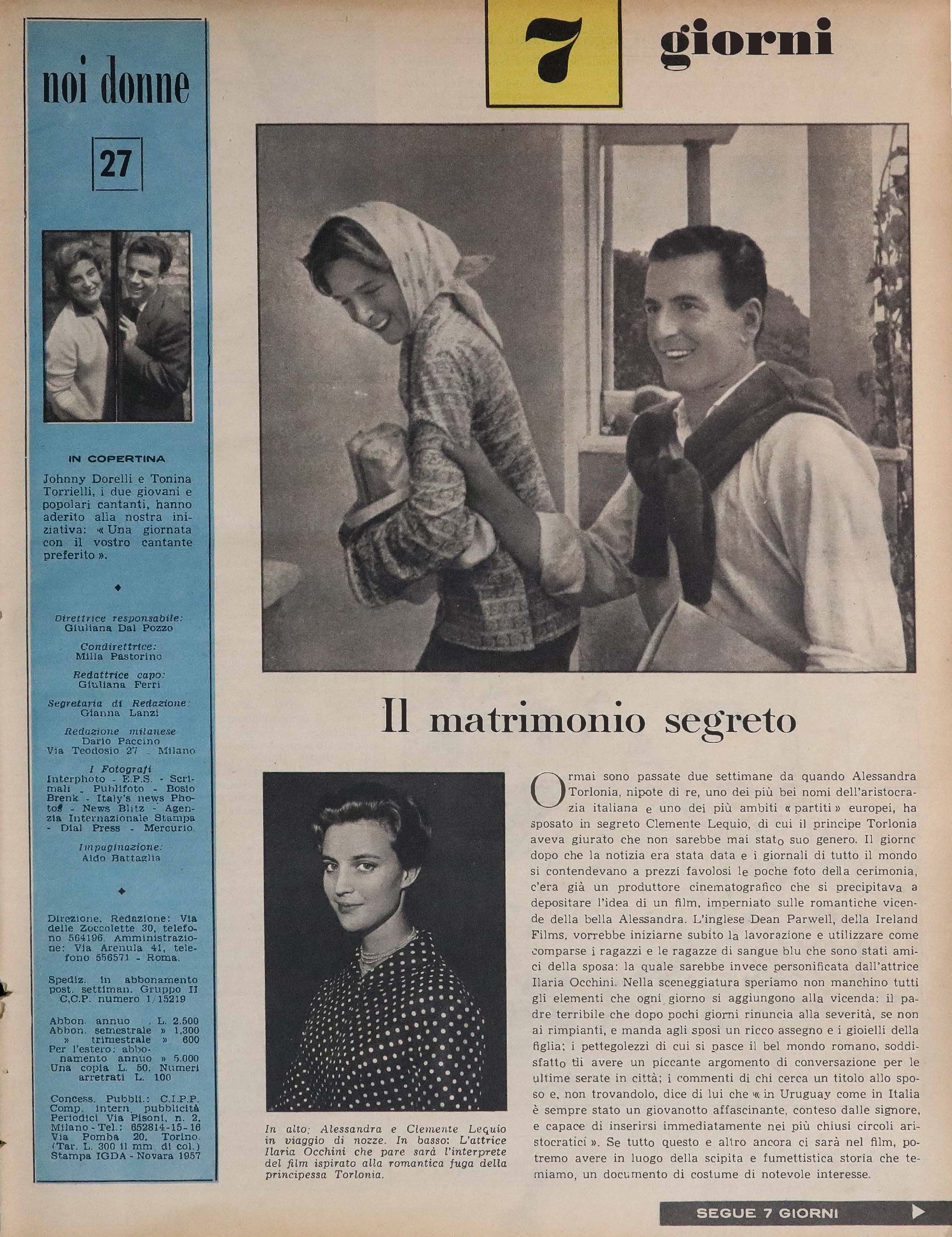 Foto: Noi Donne XIII n. 27
