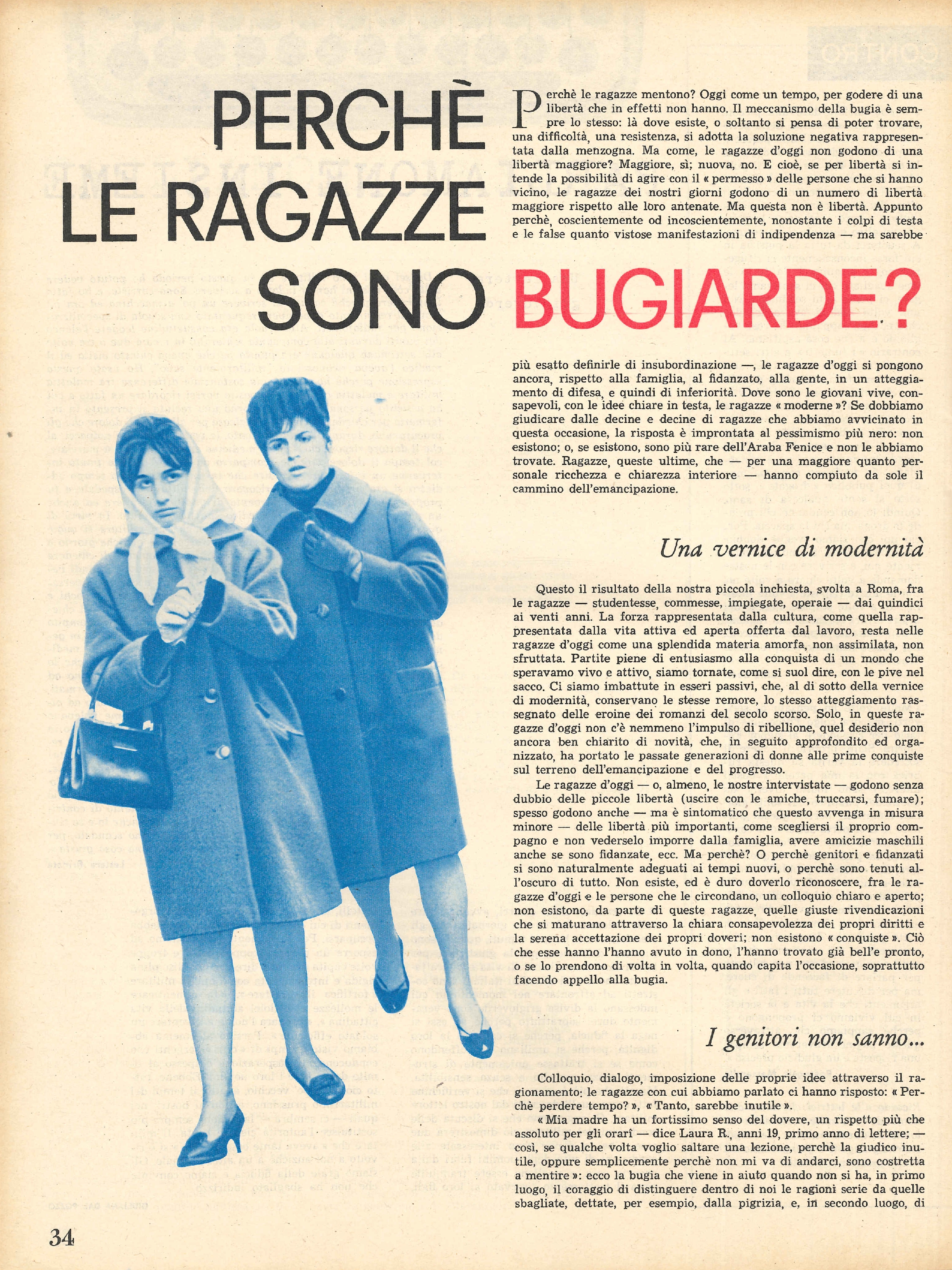 Foto: Bugie: inchiesta fra le ragazze...