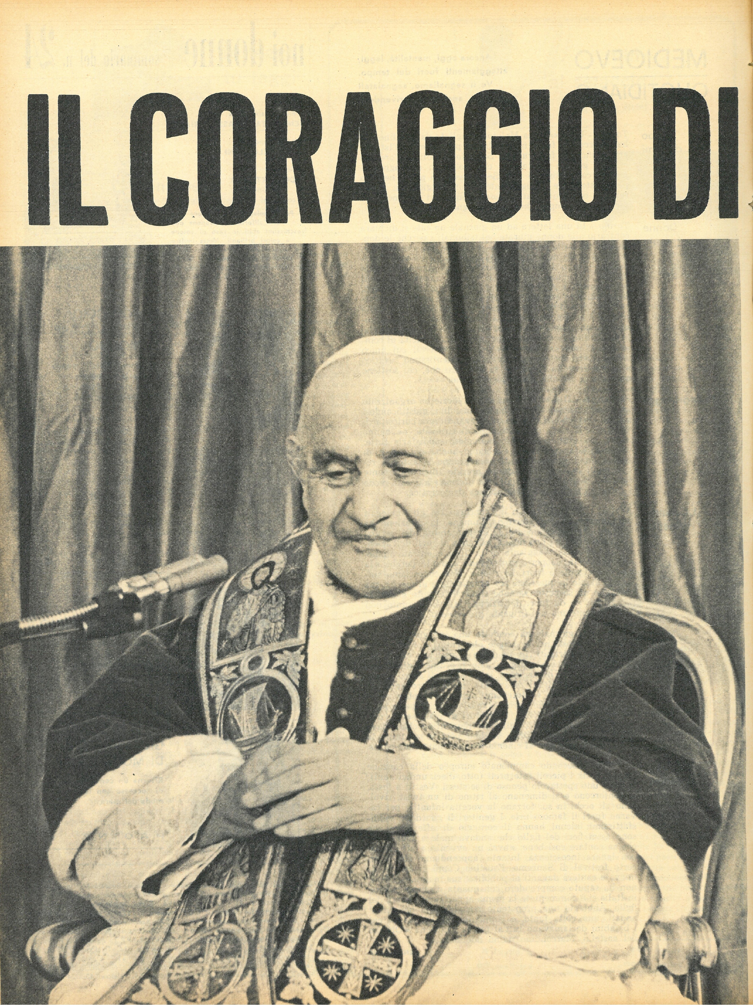 Foto: Papa Giovanni XXIII: Il coraggio di abbracciare il mondo
