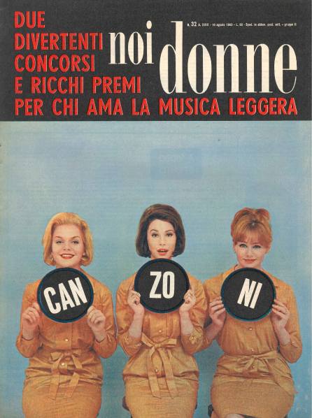 Noi Donne del 10-08-1963