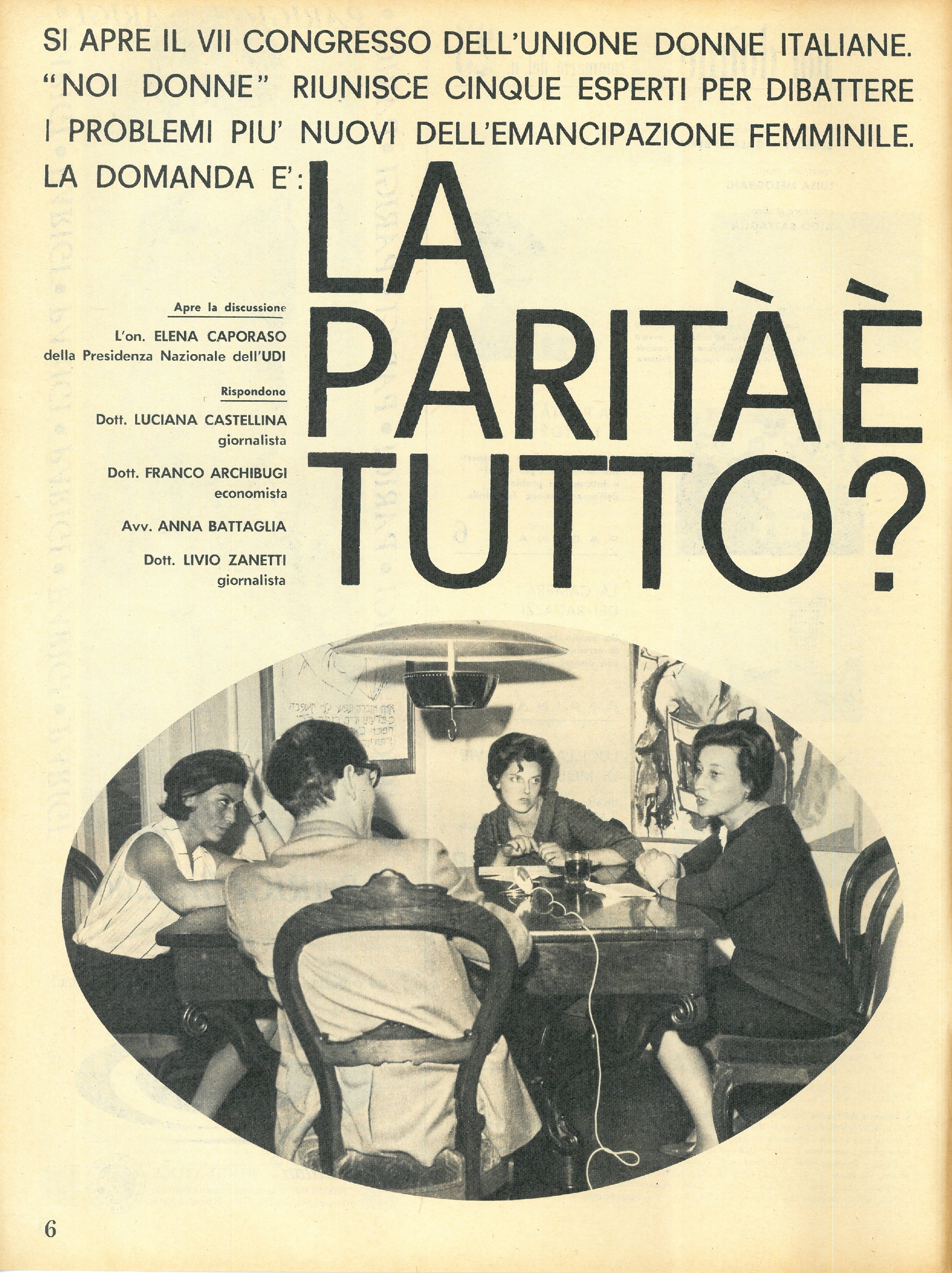 Foto: La parità è tutto?