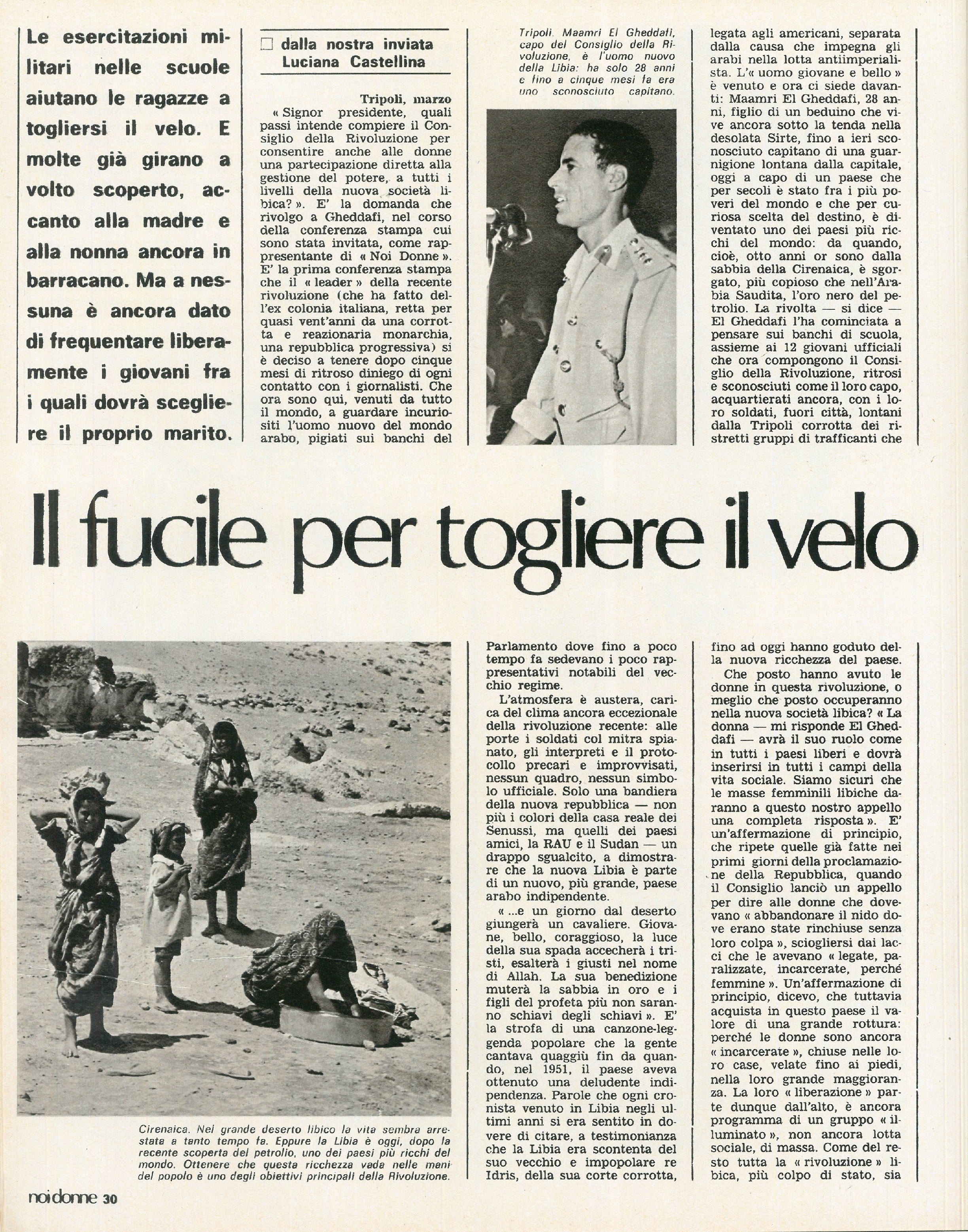 Foto: Diritto allo studio e lotte degli studenti medi; La vittoria delle braccianti contro il caporalato; Il celibato ecclesiastico  