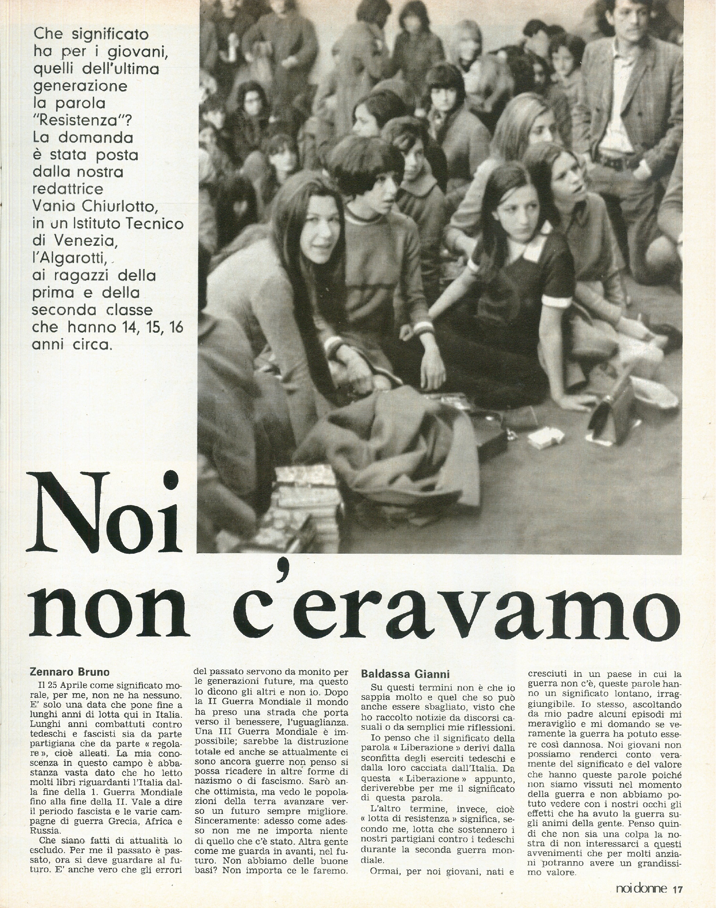 Foto: Speciale 25 Aprile - La Resistenza: i protagonisti di ieri e di oggi
