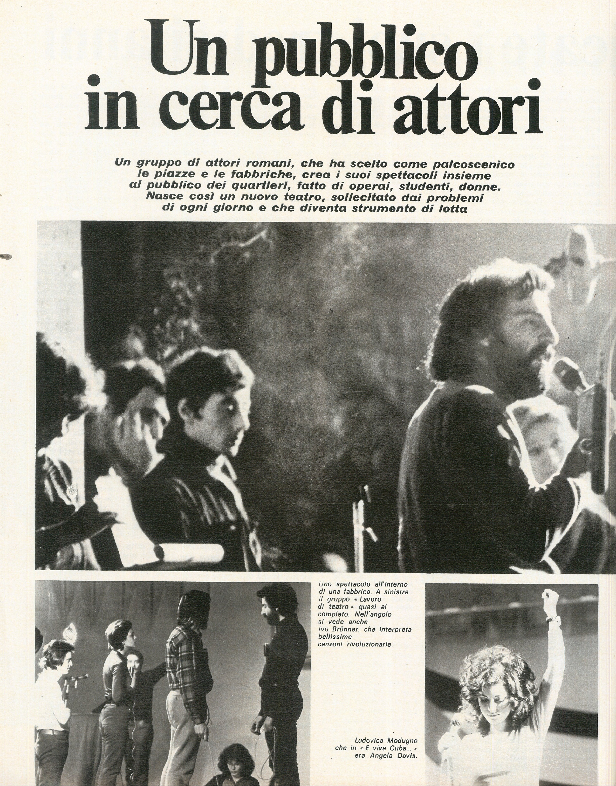 Foto: Cronaca: Genova, la città più pericolosa d’Italia, è in preda al terrore dopo il rapimento di Milena Sutter – Salute: le cure per affrontare con serenità la menopausa – Teatro: un esperimento romano diventa strumento della lotta