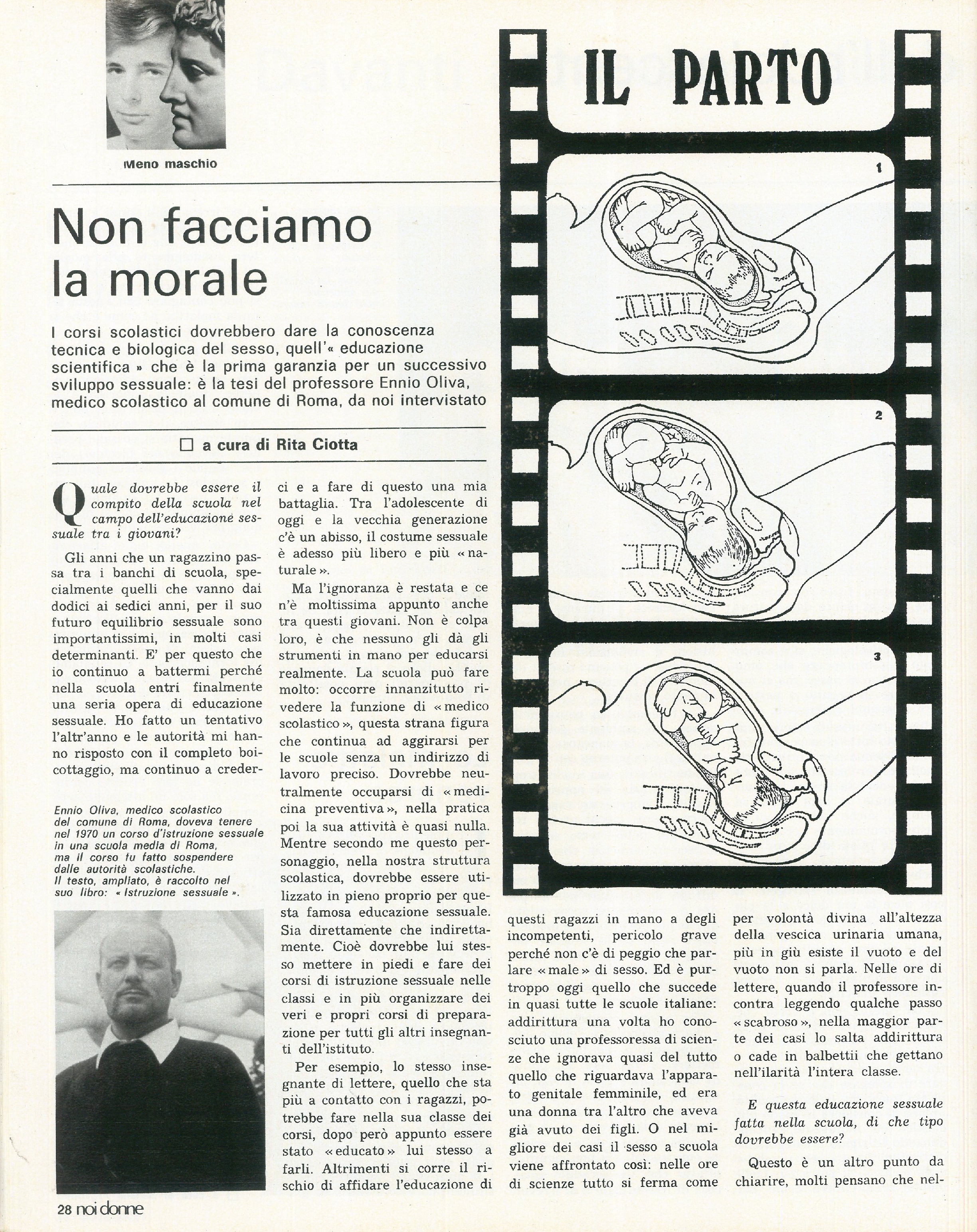 Foto: L’assenza dell’educazione sessuale rafforza la doppia morale nei confronti di uomini e donne – La scarsa consapevolezza riguardo alle malattie sessualmente trasmissibili – La tesi di Eva Figes secondo cui il matrimonio causa l’oppressione delle donne
