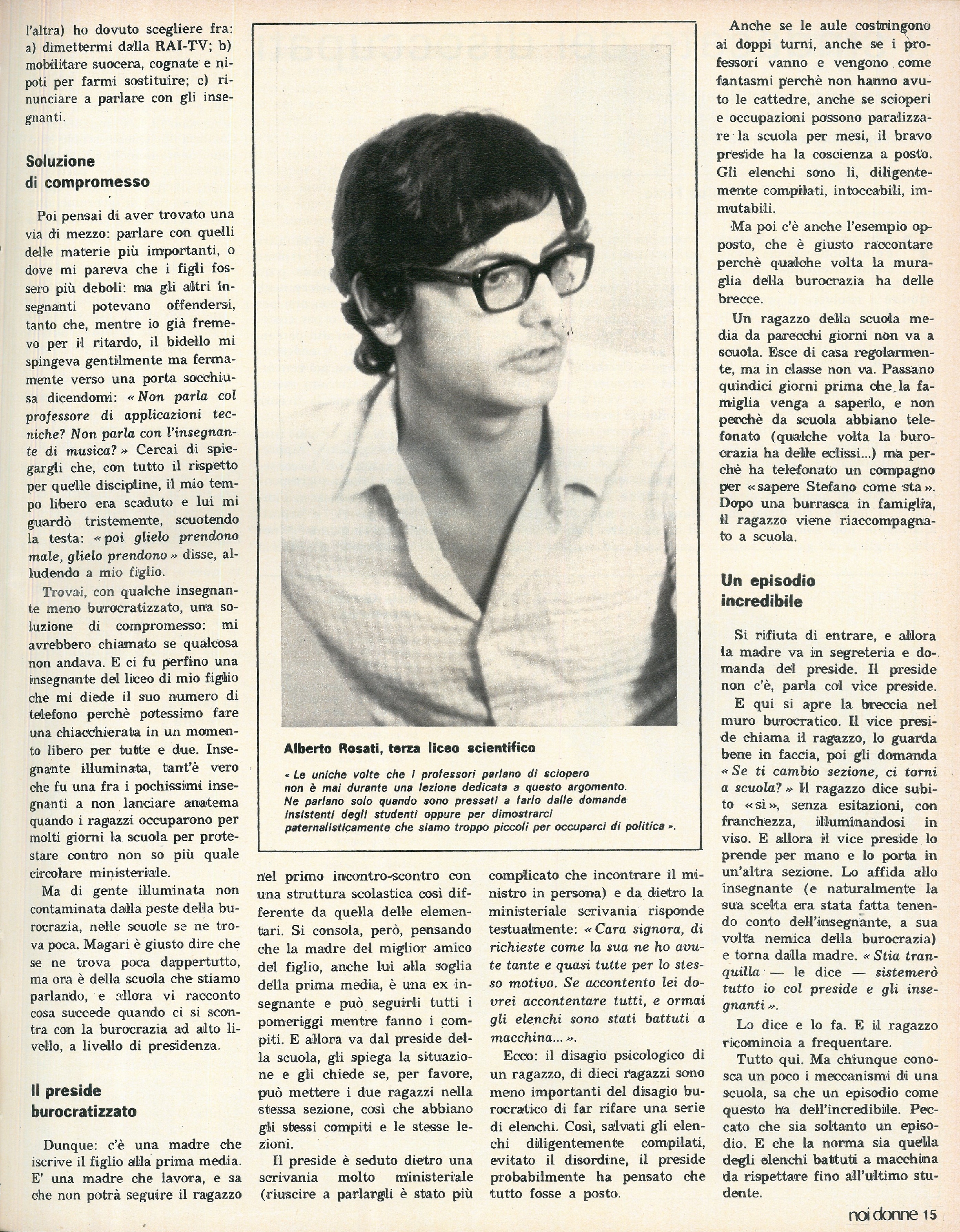 Foto: Speciale scuola: l’autoritarismo della scuola di oggi ha origini nel fascismo – Il sistema scolastico riproduce le disuguaglianze di classe – Nel Sud d’Italia, la mafia è penetrata anche nella scuola