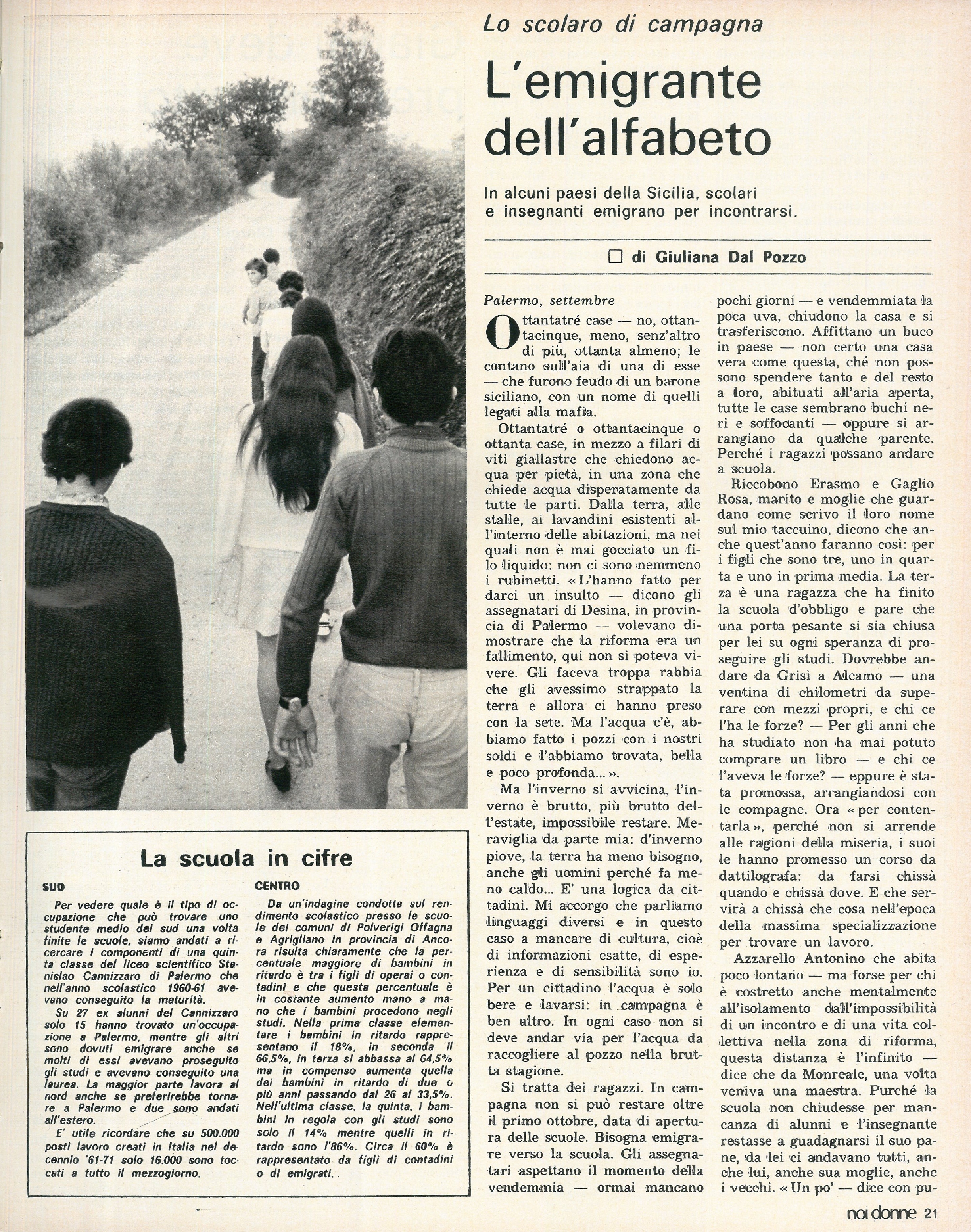 Foto: Speciale scuola: l’autoritarismo della scuola di oggi ha origini nel fascismo – Il sistema scolastico riproduce le disuguaglianze di classe – Nel Sud d’Italia, la mafia è penetrata anche nella scuola