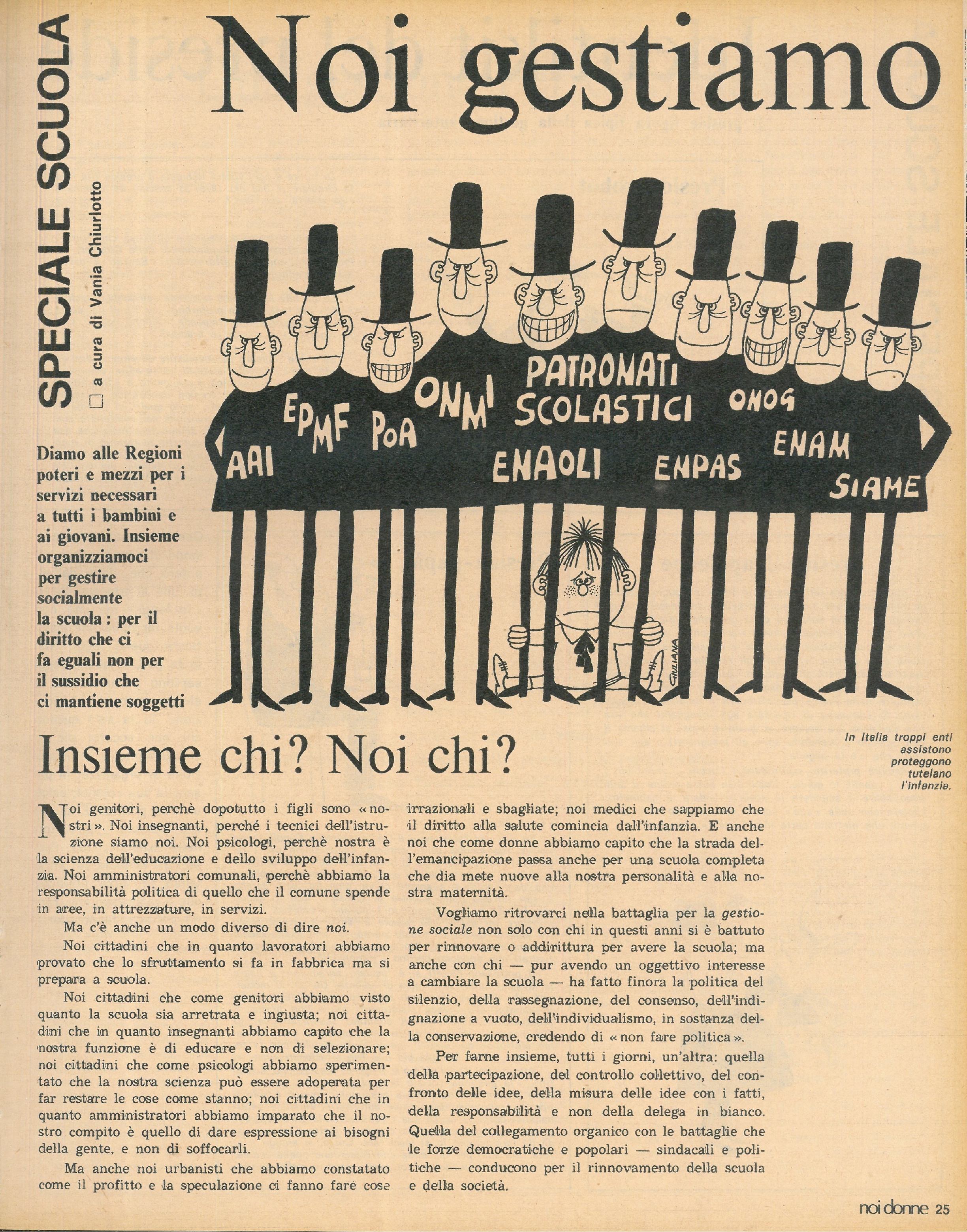 Foto: Speciale scuola: l’autoritarismo della scuola di oggi ha origini nel fascismo – Il sistema scolastico riproduce le disuguaglianze di classe – Nel Sud d’Italia, la mafia è penetrata anche nella scuola