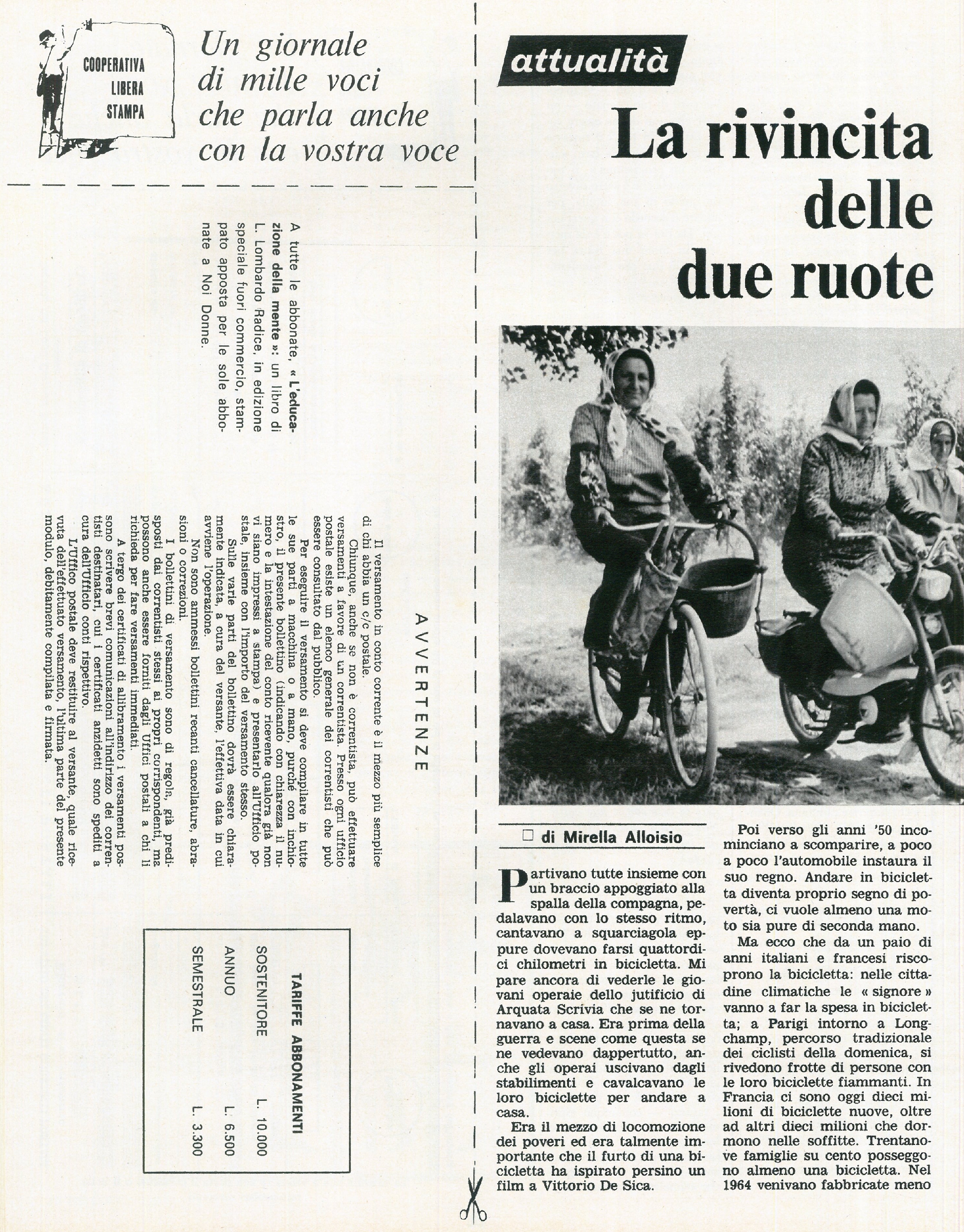Foto: Chi è l'elettrice del 1972?