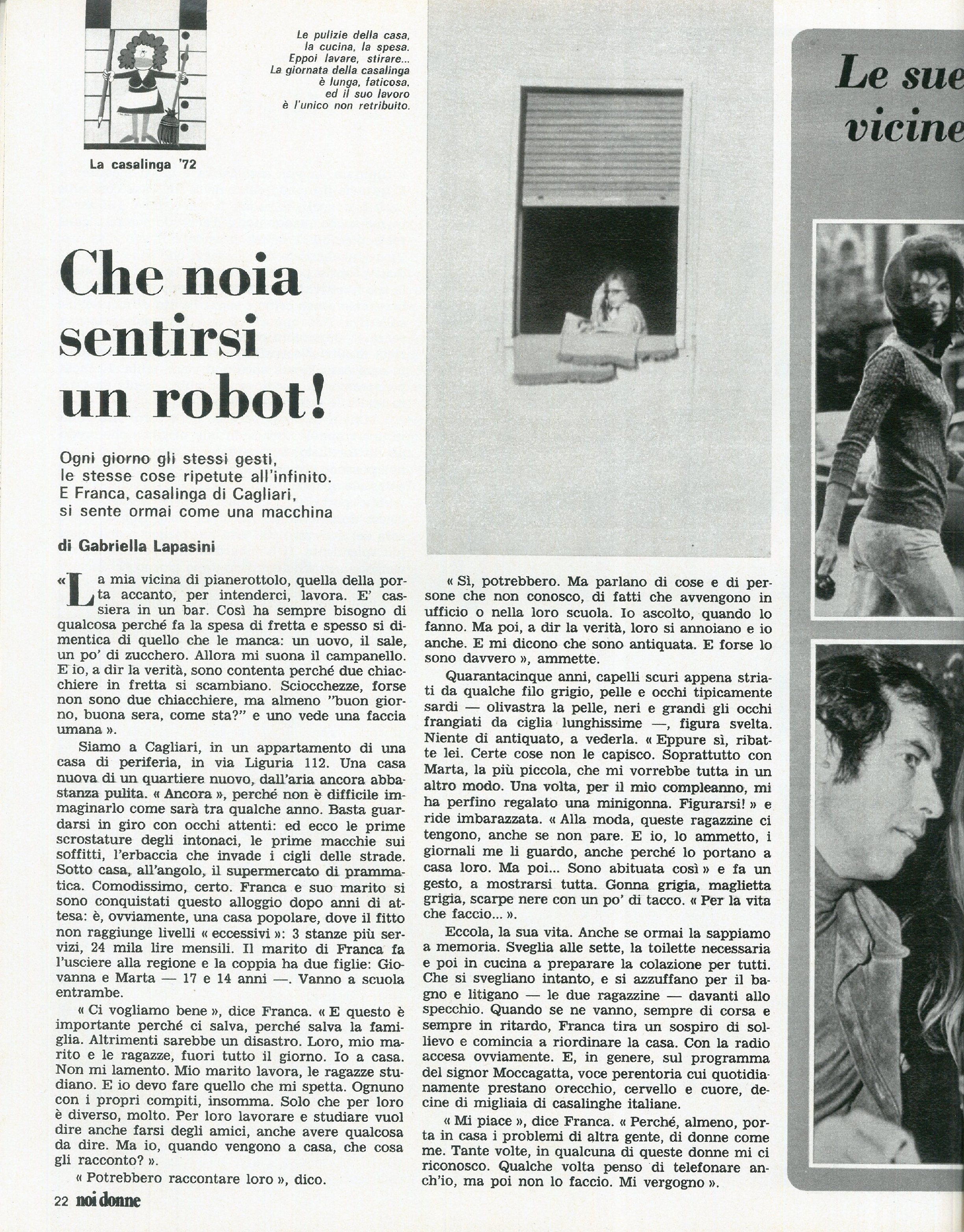 Foto: Ritratto della casalinga