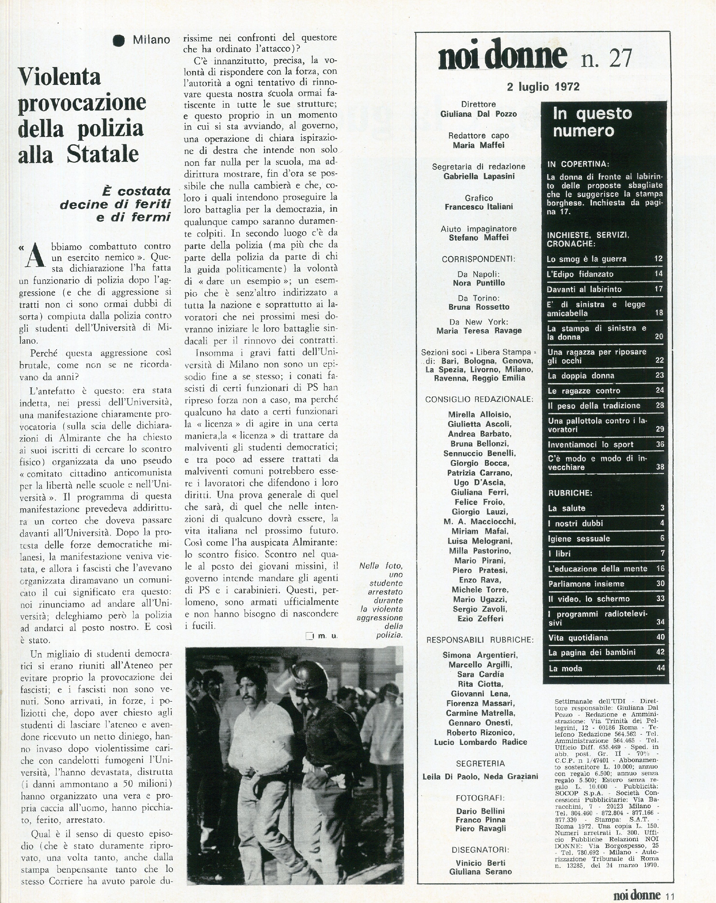 Foto: Davanti al labirinto