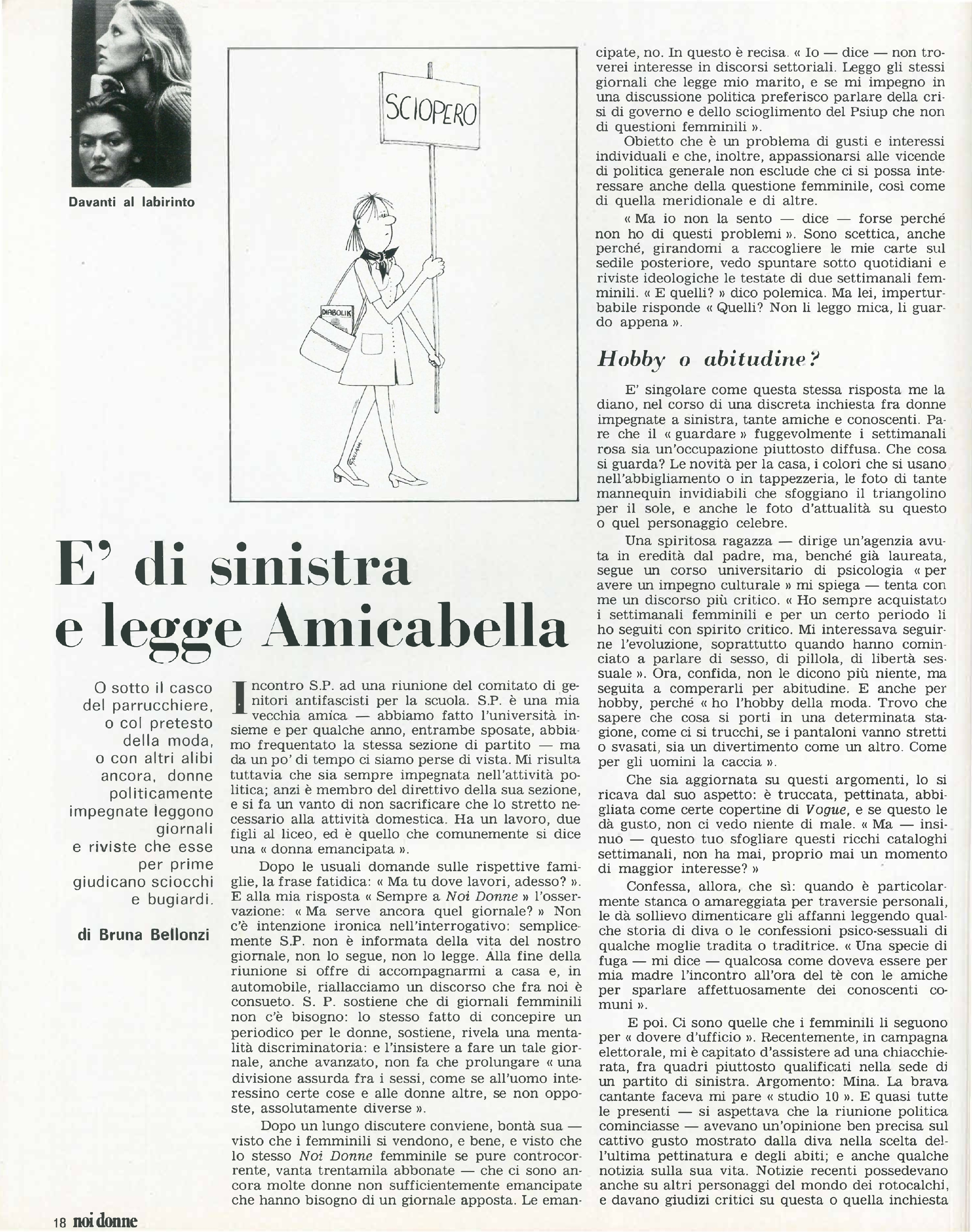 Foto: Davanti al labirinto