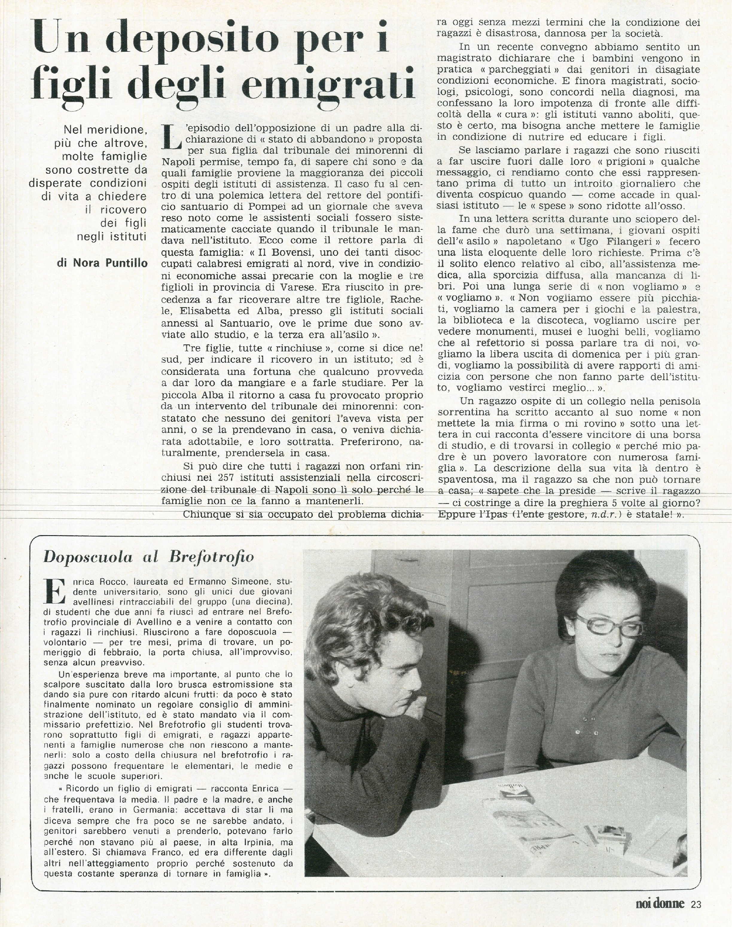 Foto: I figli senza amore