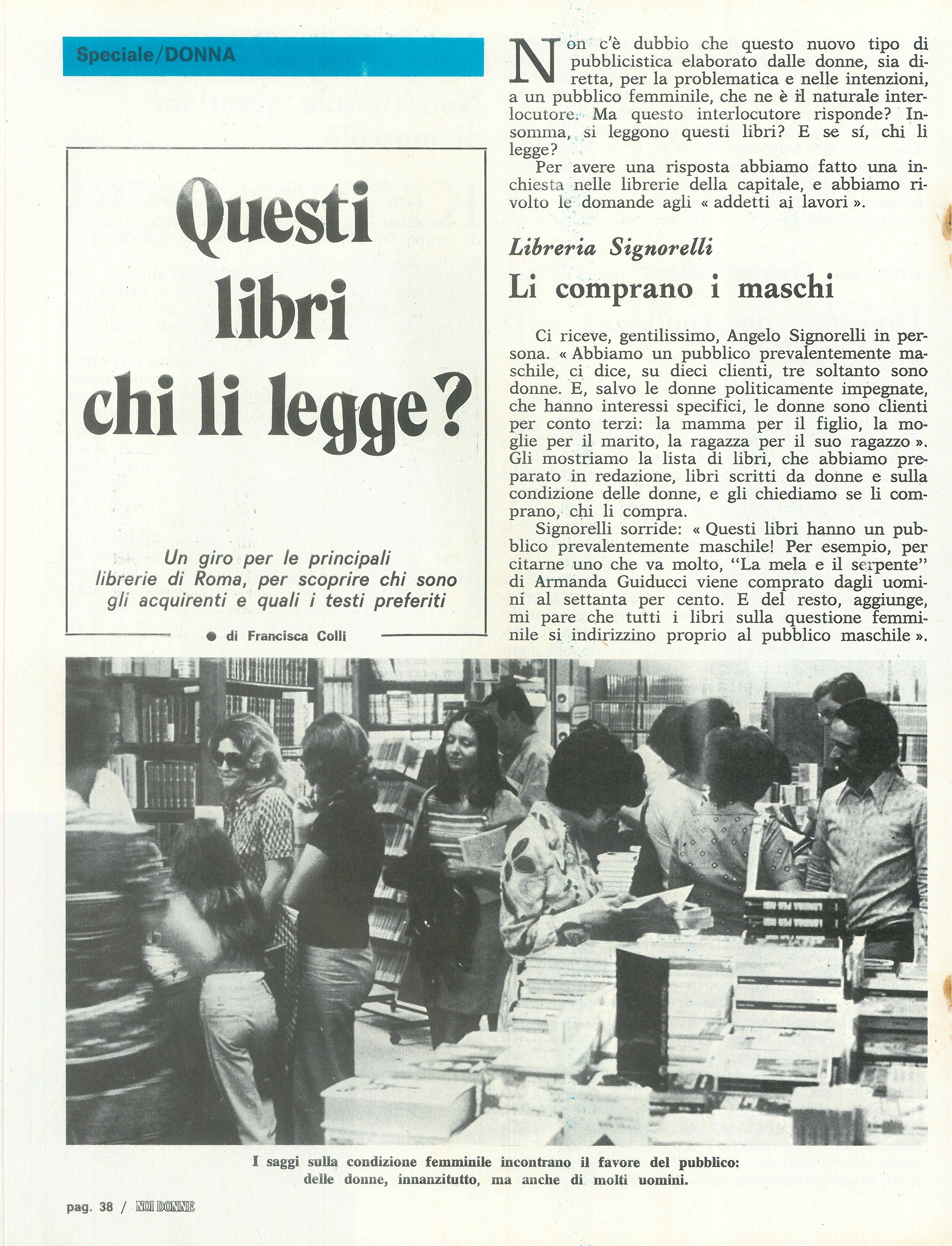 Foto: Firmato donna: tante autrici per tanti libri sulla condizione femminile