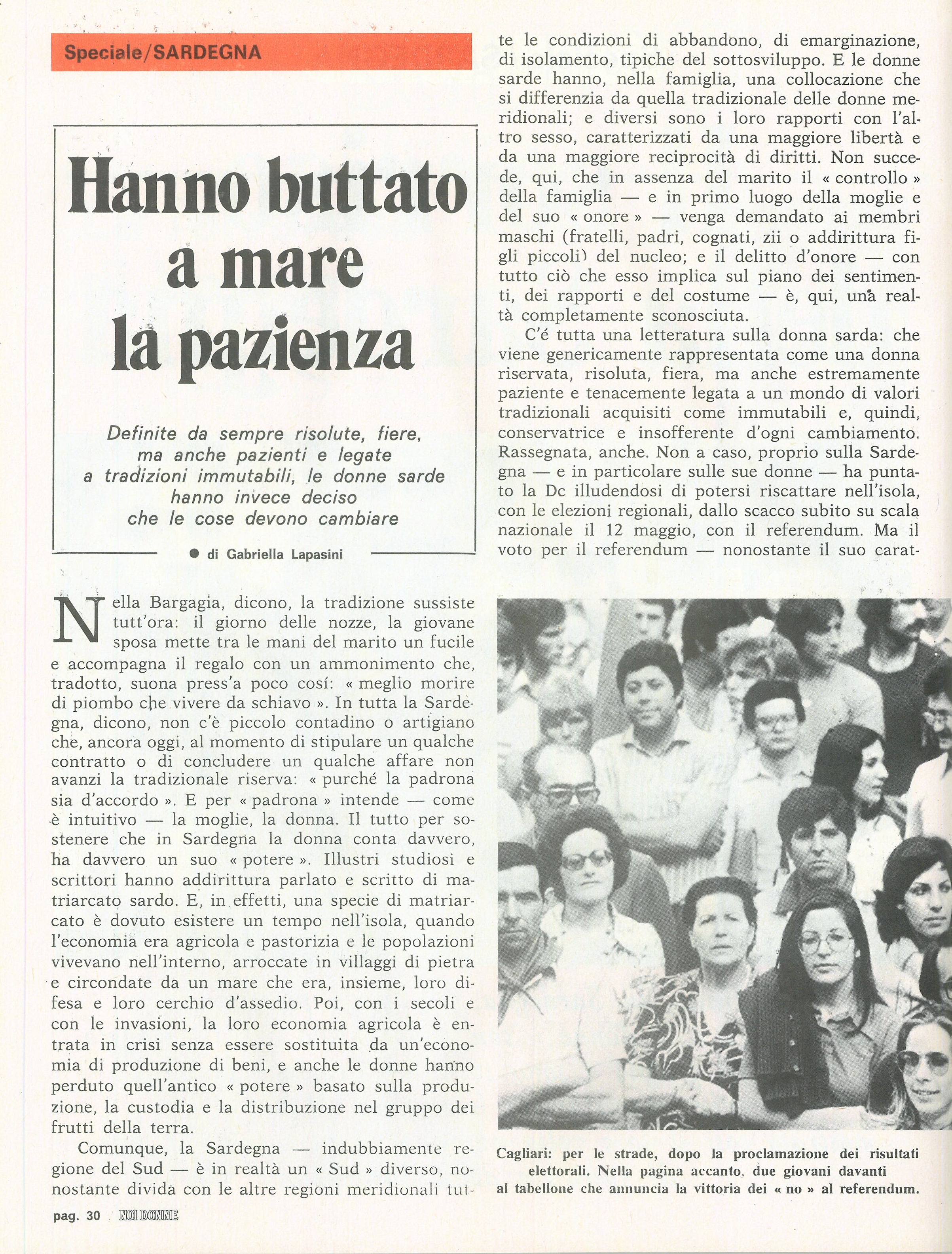 Foto: Il sorriso della Sardegna