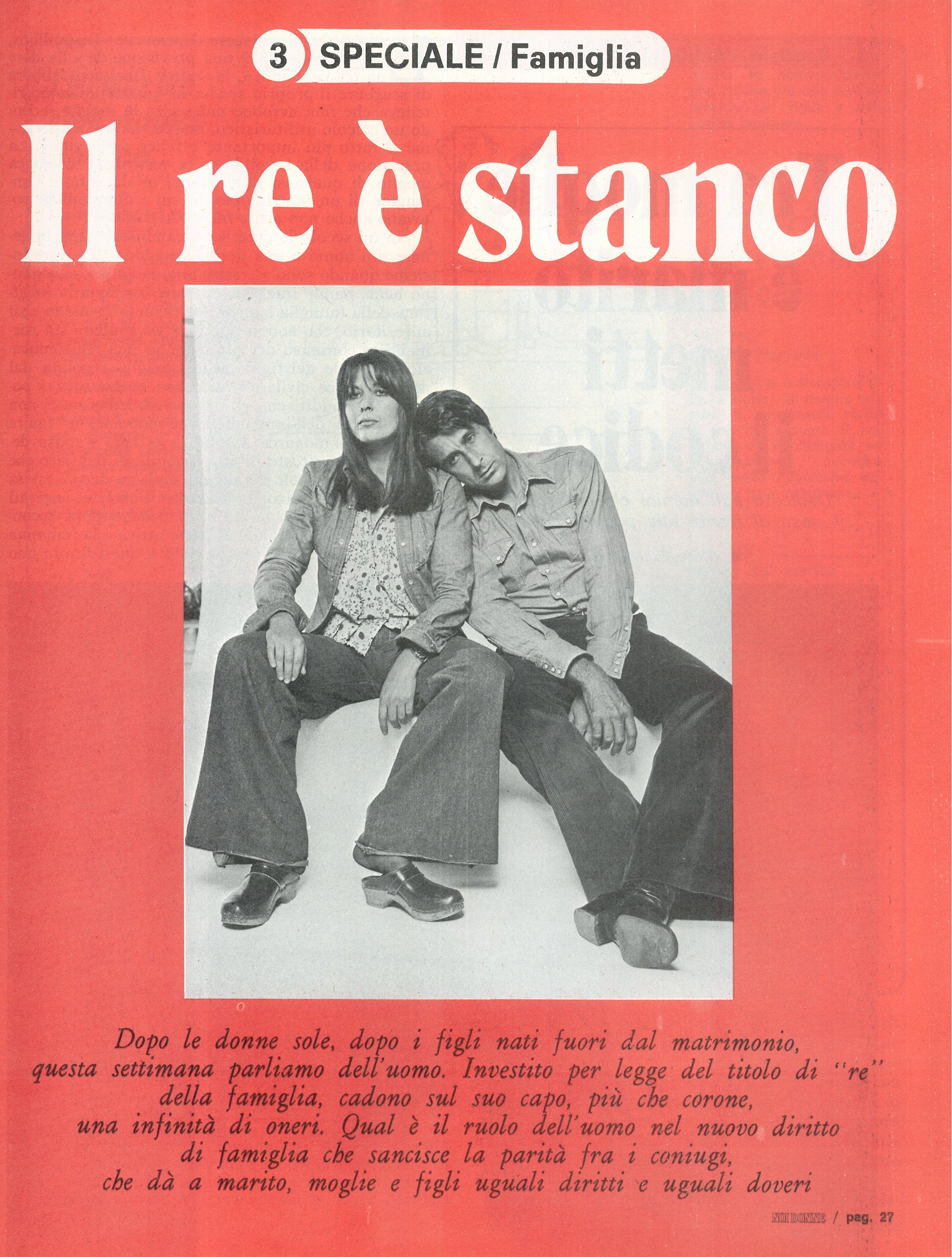 Foto: Il re è stanco