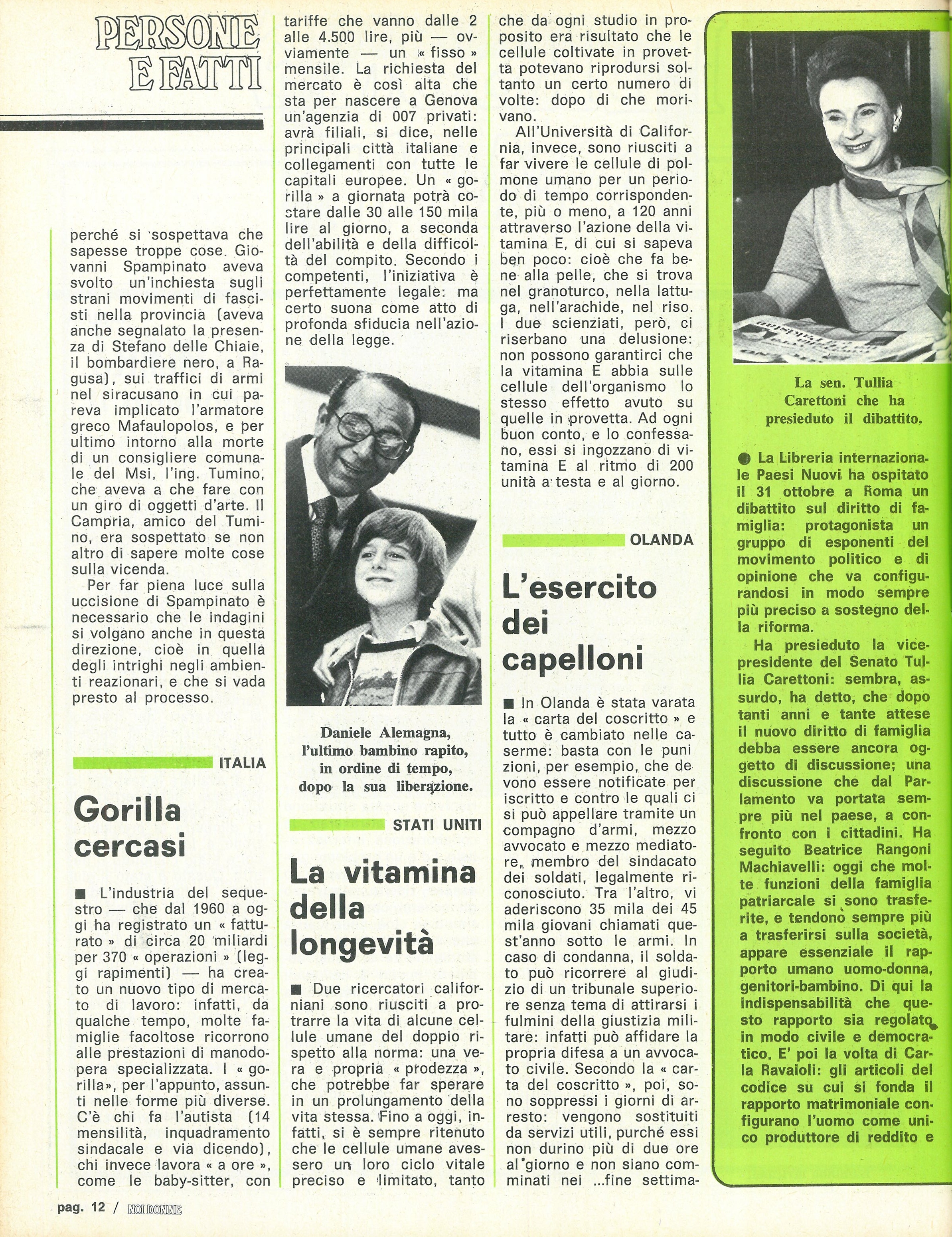 Foto: Sul diritto di famiglia siamo fermi all'800