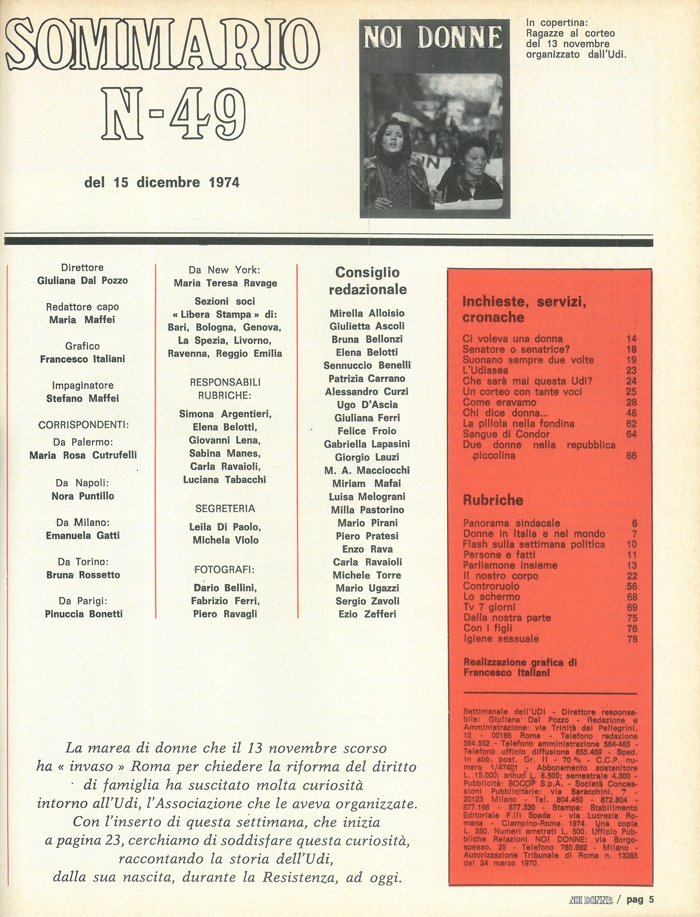 Foto: L'UDIssea una storia lunga trenta anni di una associazione femminile