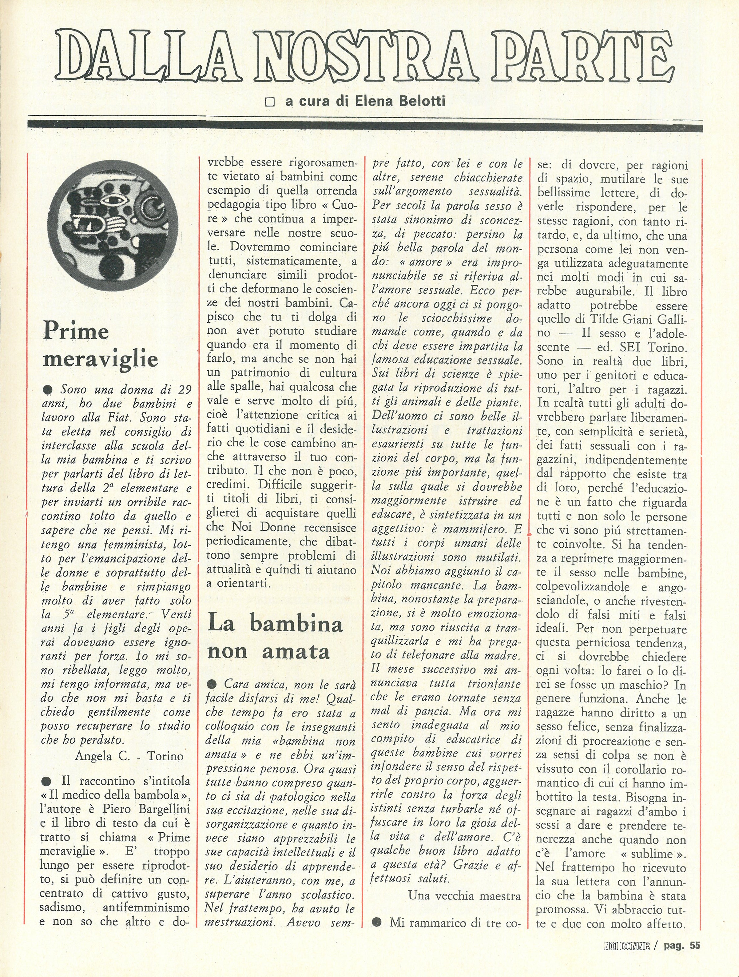 Foto: Scuola: plurale femminile
