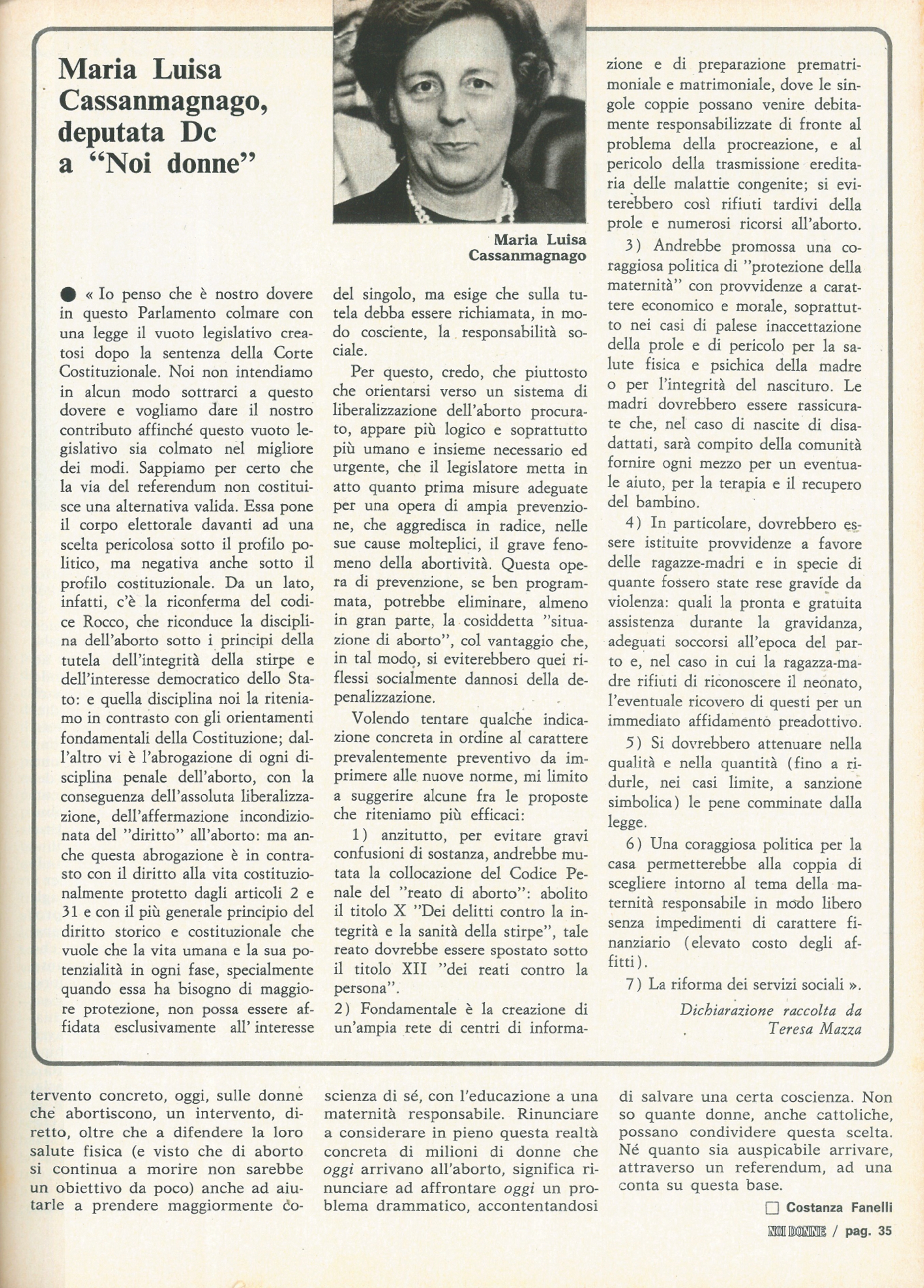 Foto: Se l'aborto è reato chi è il colpevole?