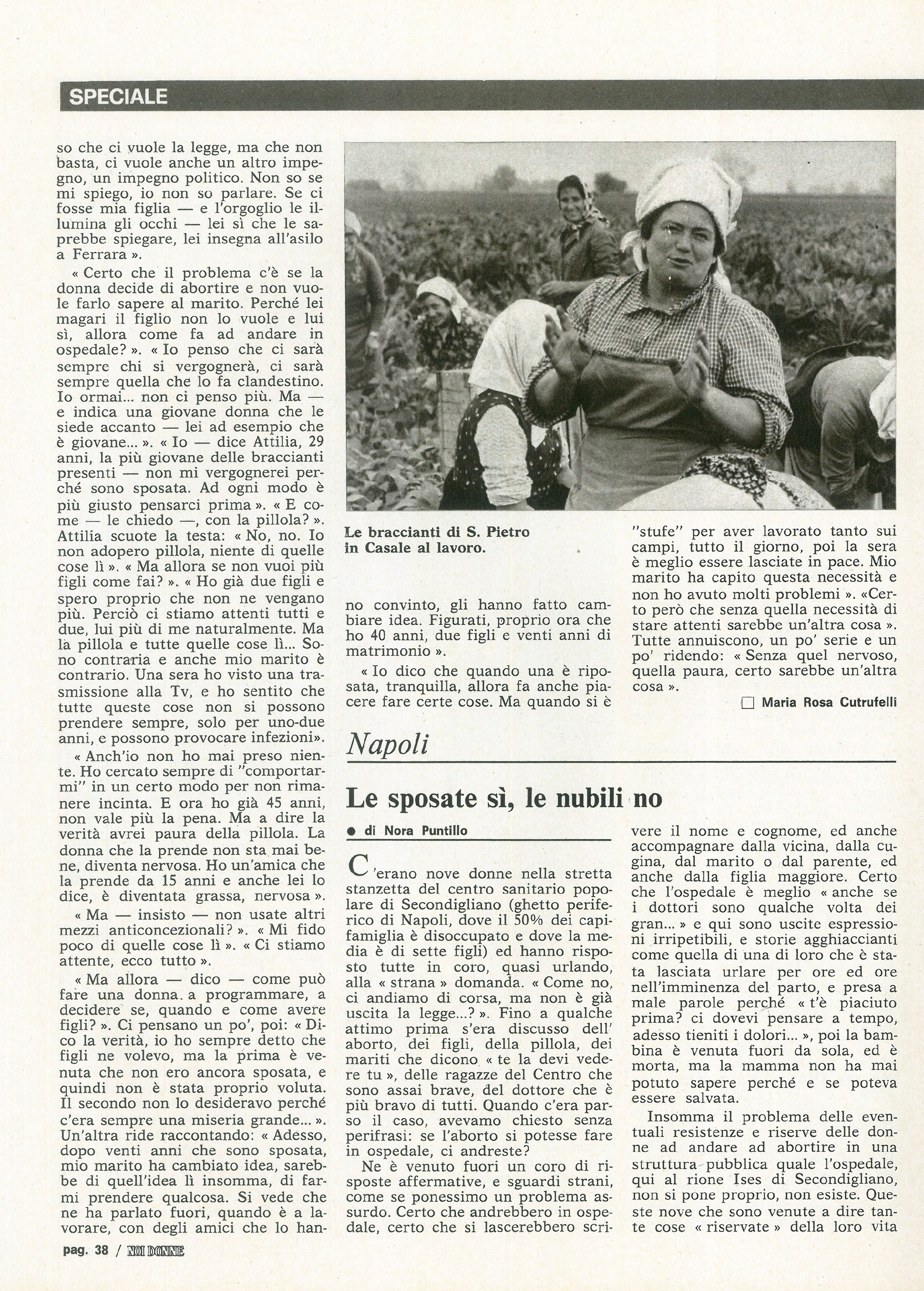 Foto: Aborto. Primo: non arrangiarsi