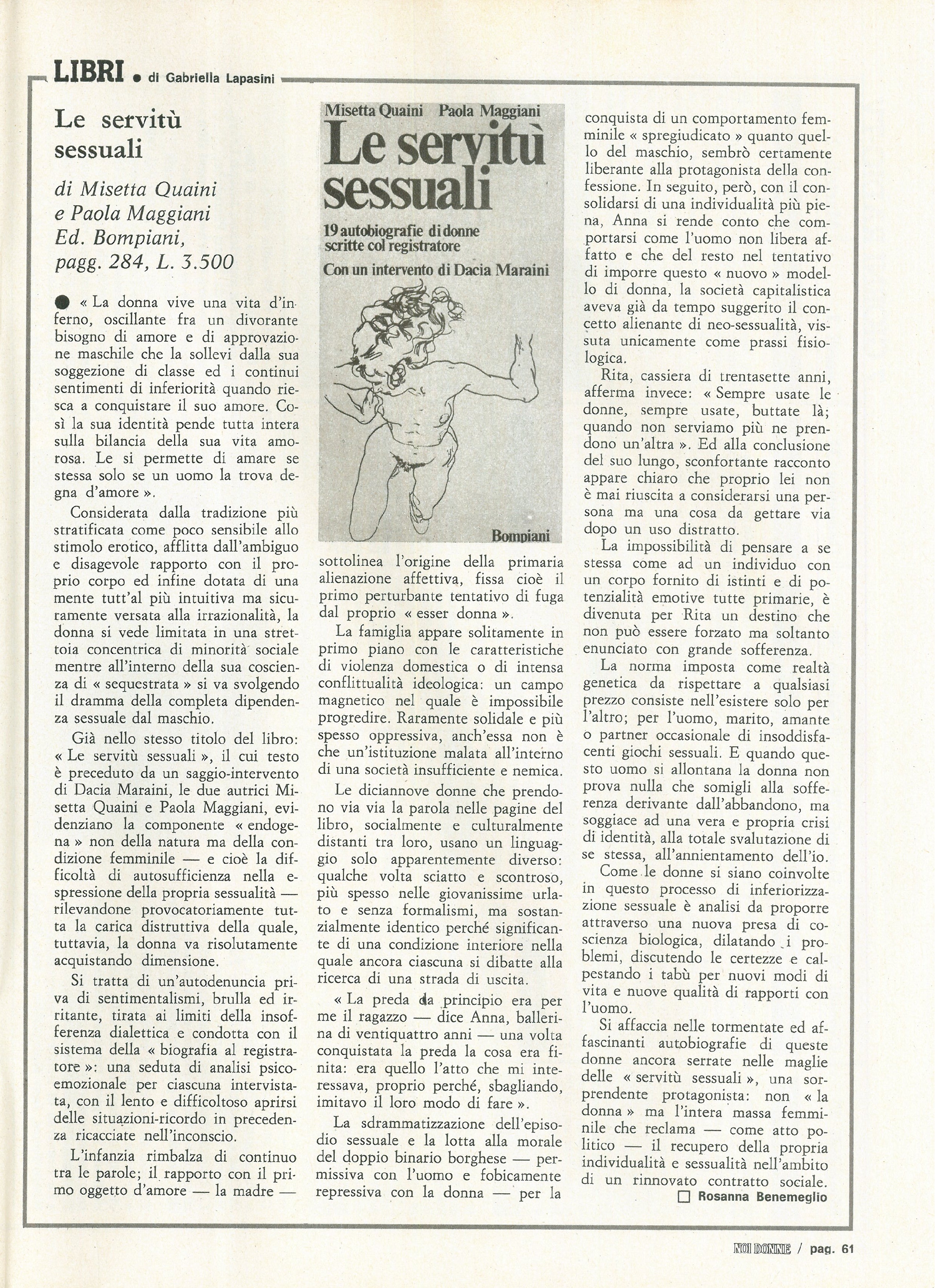 Foto: Aborto. Primo: non arrangiarsi
