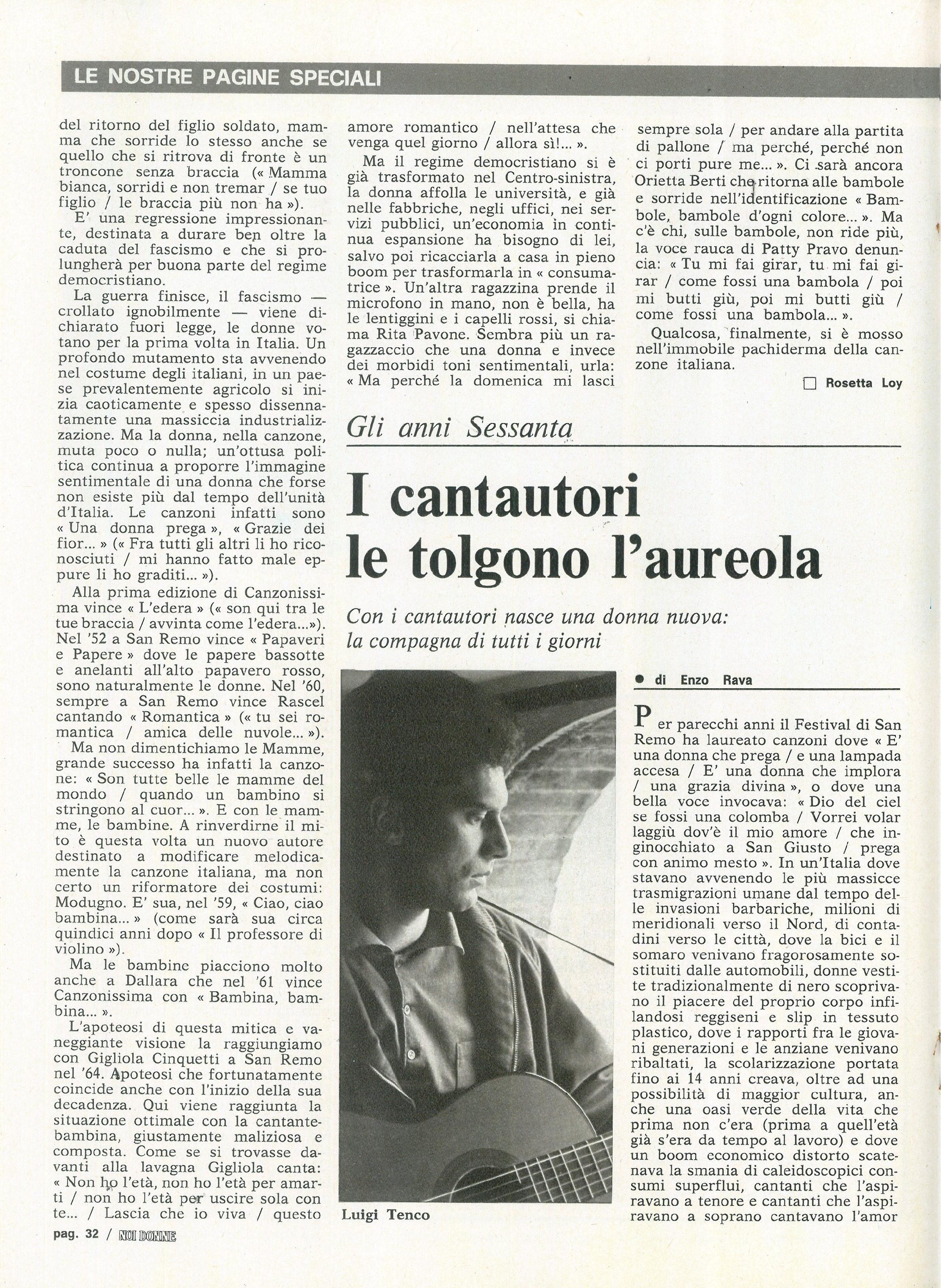 Foto: Mi guardo e canto