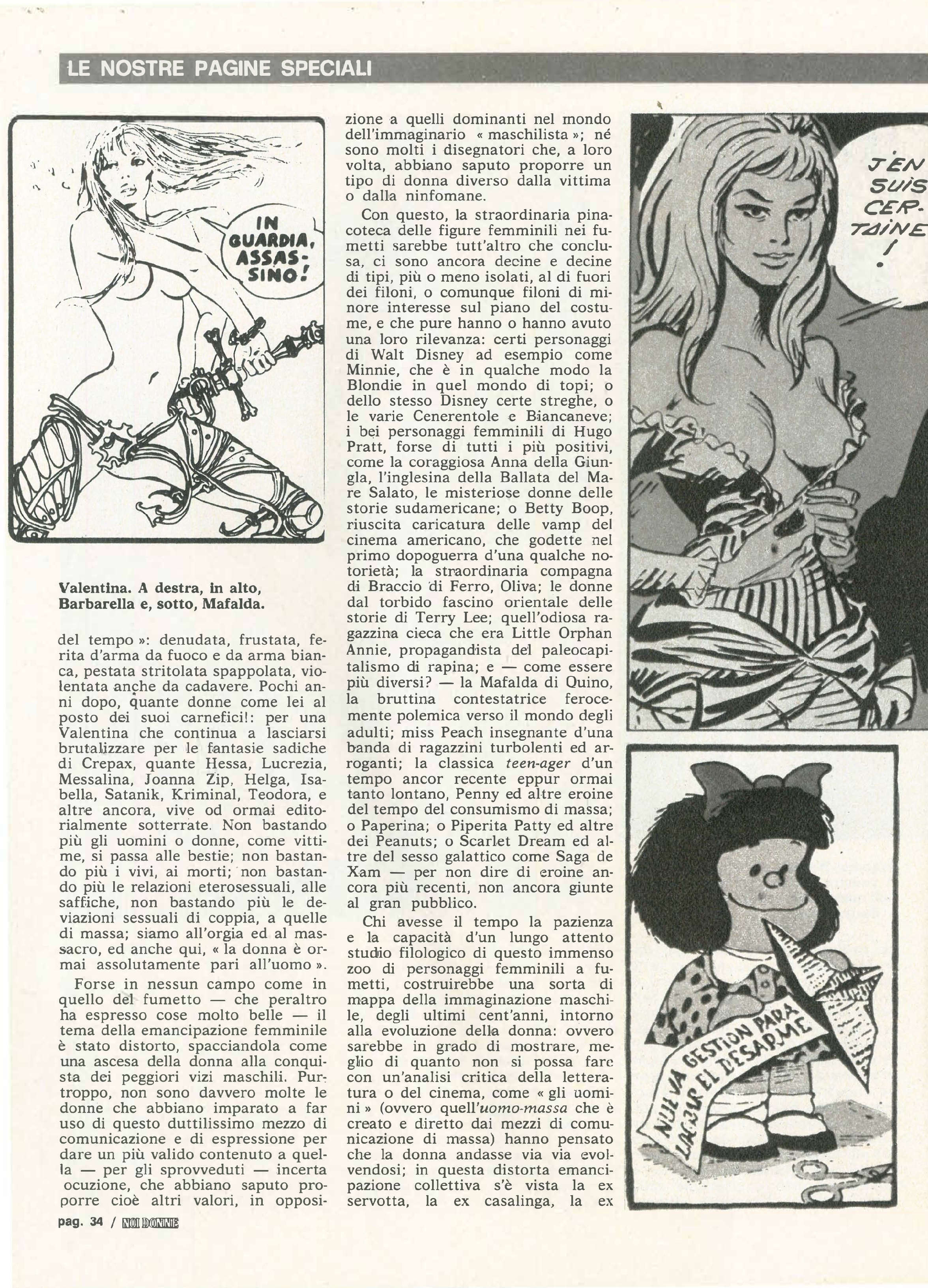 Foto: La donna fumettata