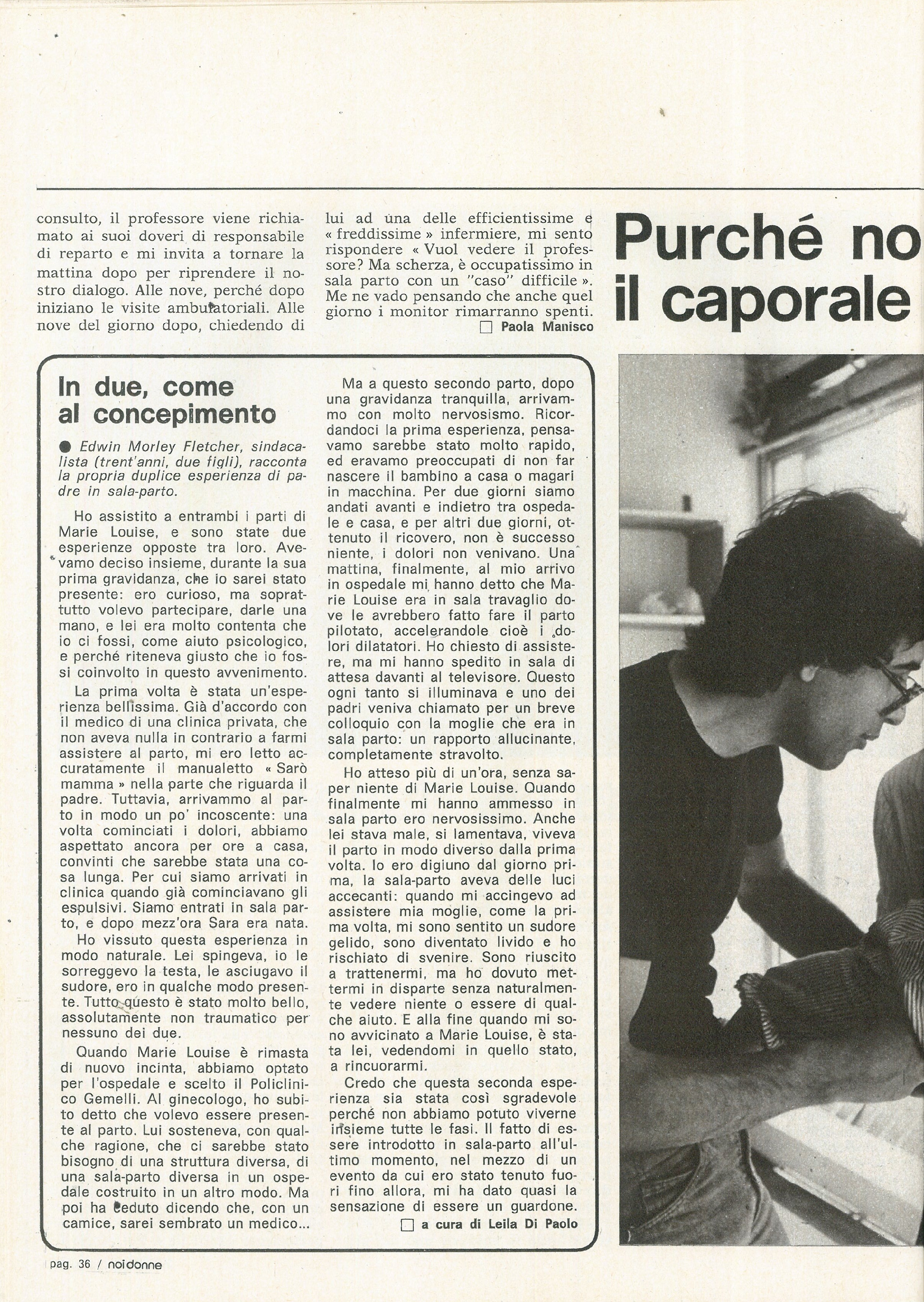 Foto: Non più nel corridoio