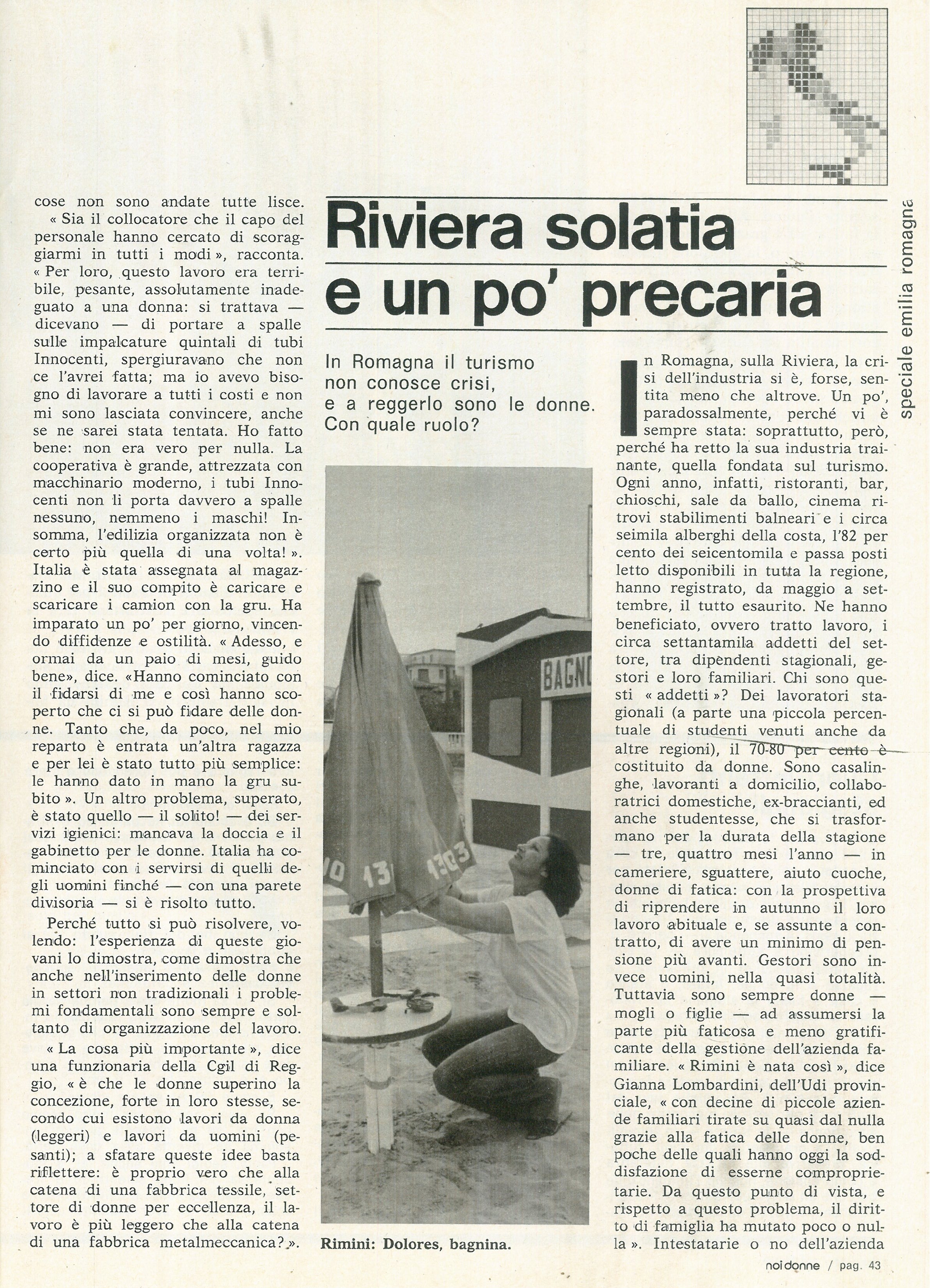 Foto: E. Romagna: una disobbedienza organizzata
