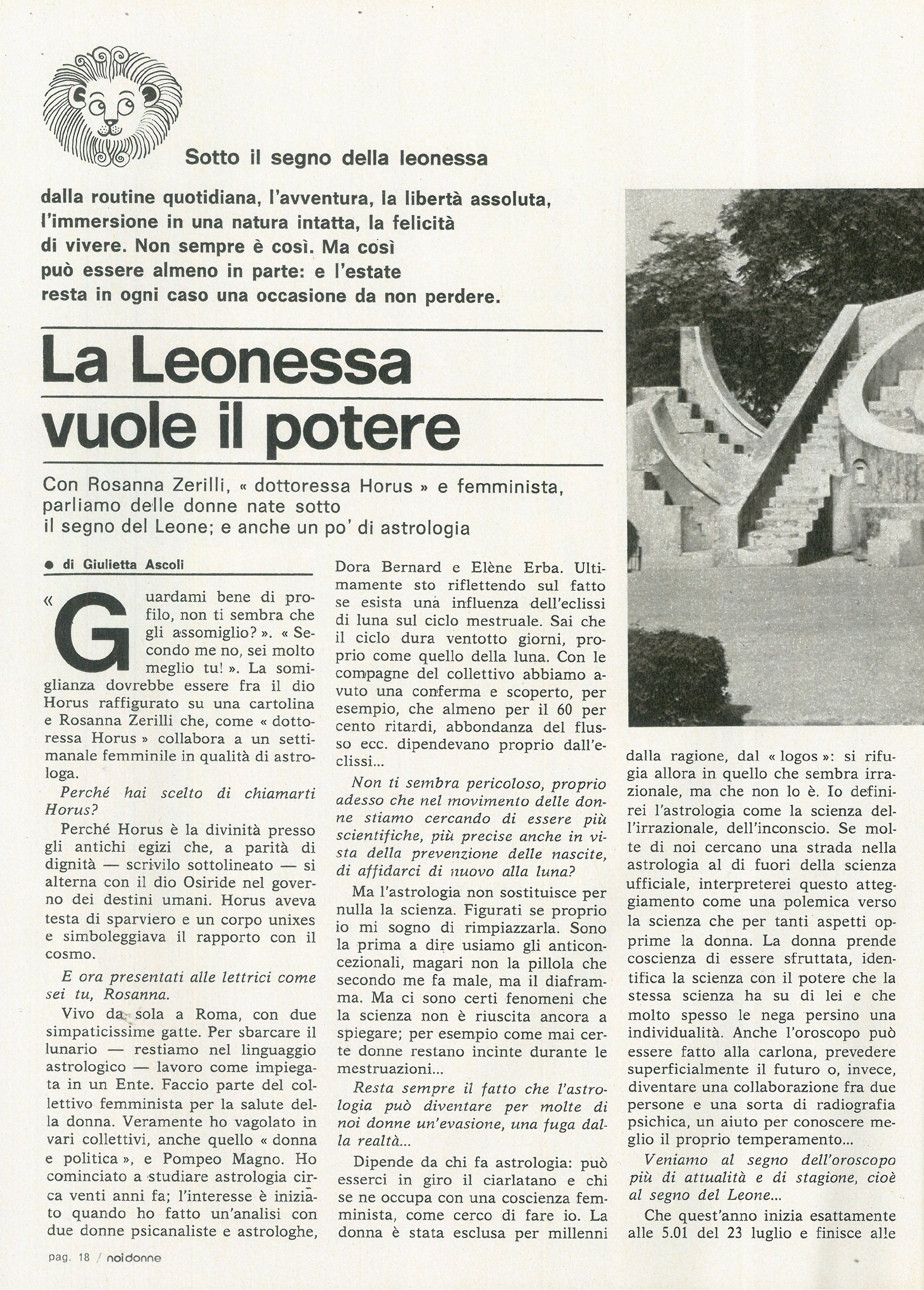 Foto: Nel segno della leonessa